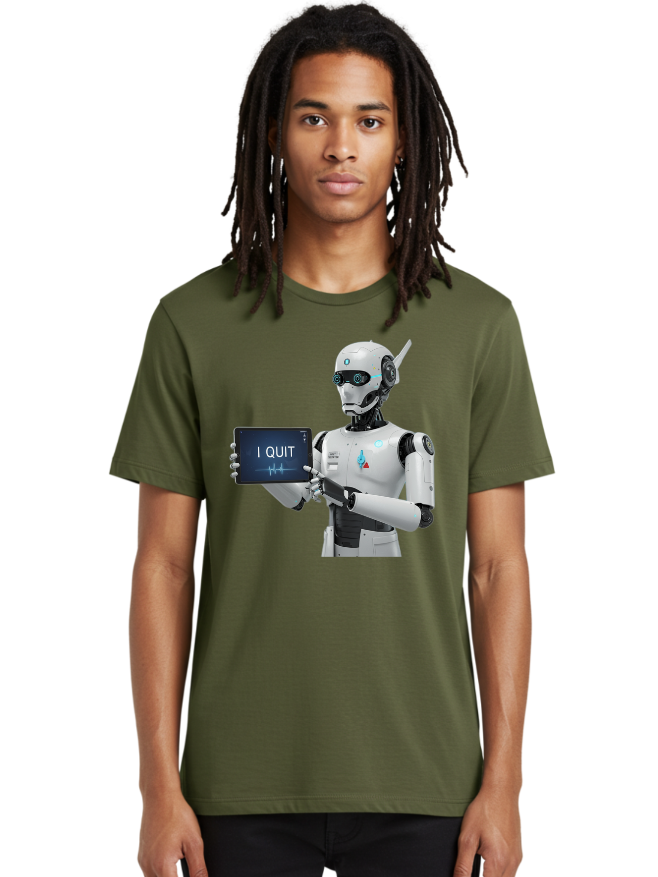 Robot-Quitting Men'S Graphic Tee, 100% Cotton, Comfortable Casual Summer Wear, Machine Washable, Vintage Camera, Old Camera, Antique Camera, Black Camera, Classic Photography, Photography Equipment, Nostalgic Device, Film Camera, Camera Art Bal260 19