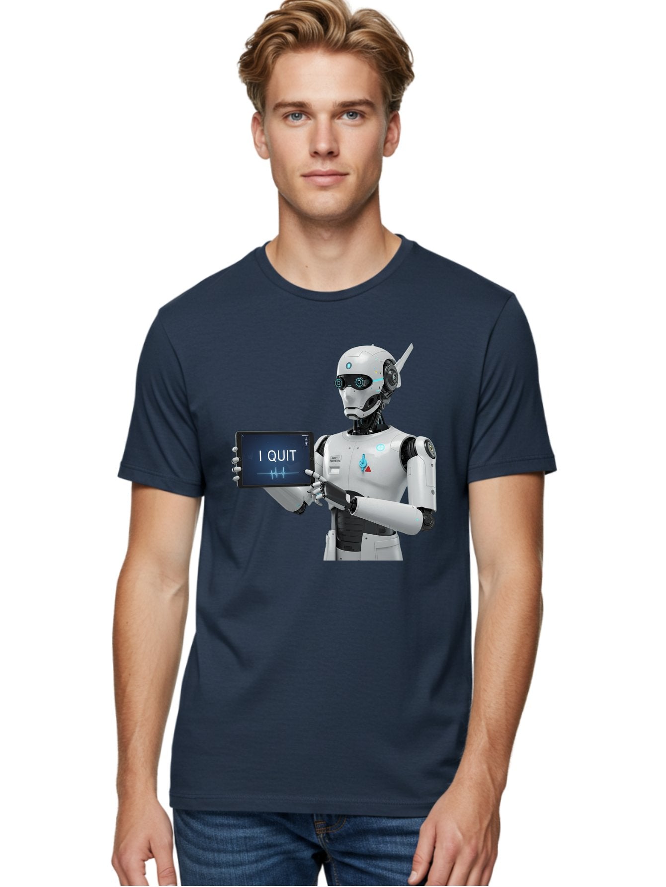 Robot-Quitting Men'S Graphic Tee, 100% Cotton, Comfortable Casual Summer Wear, Machine Washable, Vintage Camera, Old Camera, Antique Camera, Black Camera, Classic Photography, Photography Equipment, Nostalgic Device, Film Camera, Camera Art Bal260 18