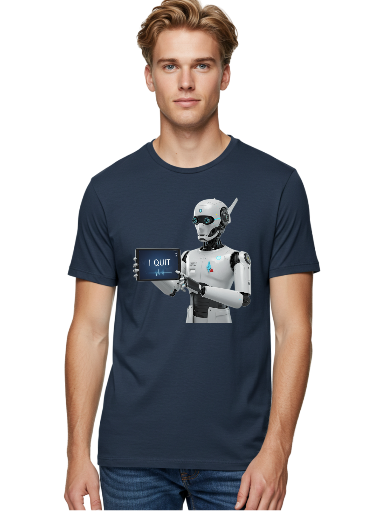 Robot-Quitting Men'S Graphic Tee, 100% Cotton, Comfortable Casual Summer Wear, Machine Washable, Vintage Camera, Old Camera, Antique Camera, Black Camera, Classic Photography, Photography Equipment, Nostalgic Device, Film Camera, Camera Art Bal260 27