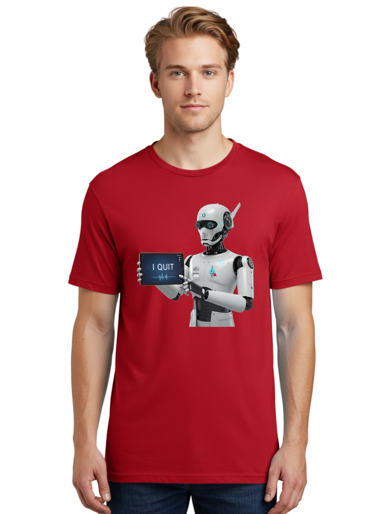 Robot-Quitting Men'S Graphic Tee, 100% Cotton, Comfortable Casual Summer Wear, Machine Washable, Vintage Camera, Old Camera, Antique Camera, Black Camera, Classic Photography, Photography Equipment, Nostalgic Device, Film Camera, Camera Art Bal260 16