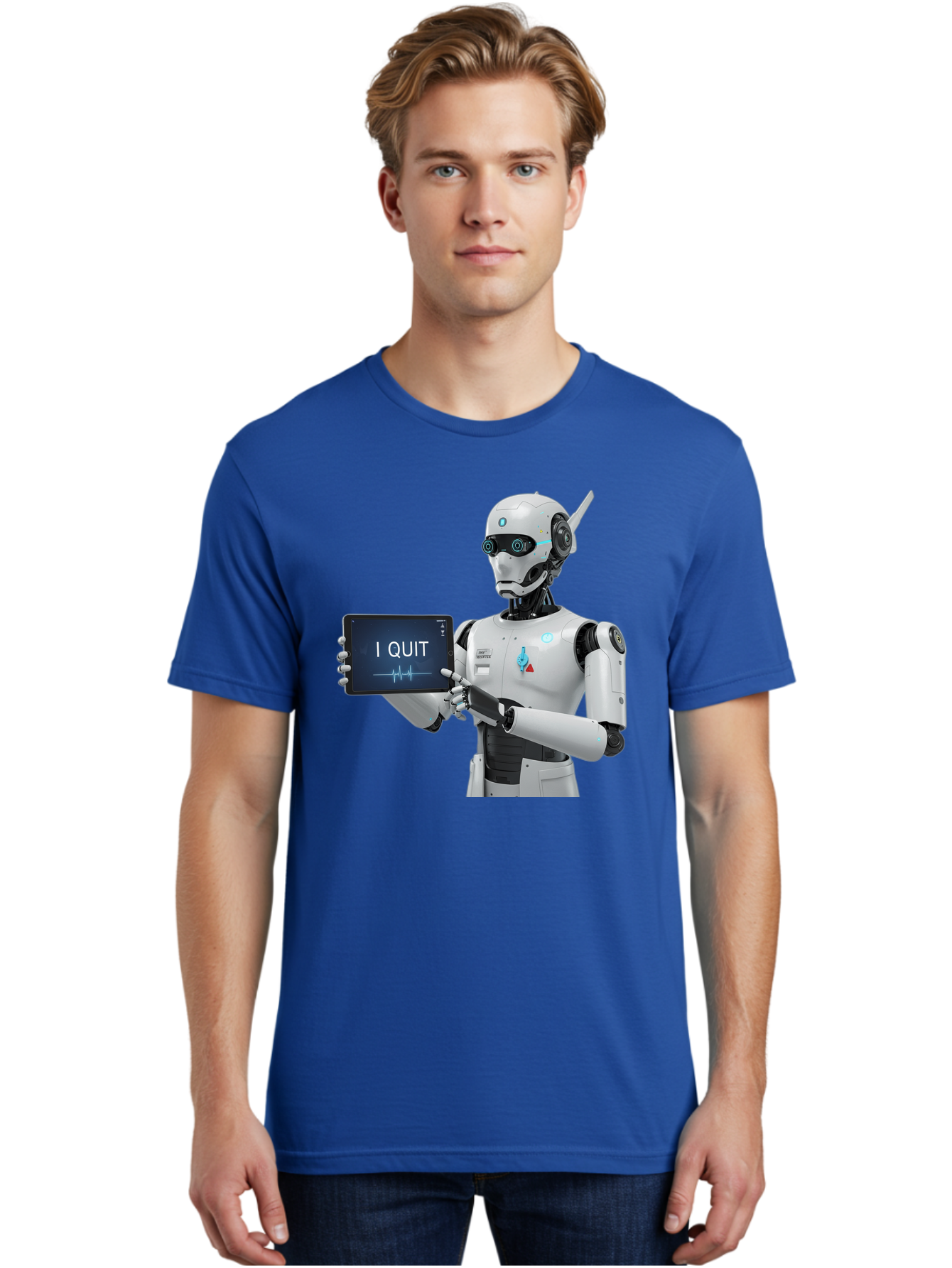 Robot-Quitting Men'S Graphic Tee, 100% Cotton, Comfortable Casual Summer Wear, Machine Washable, Vintage Camera, Old Camera, Antique Camera, Black Camera, Classic Photography, Photography Equipment, Nostalgic Device, Film Camera, Camera Art Bal260 25