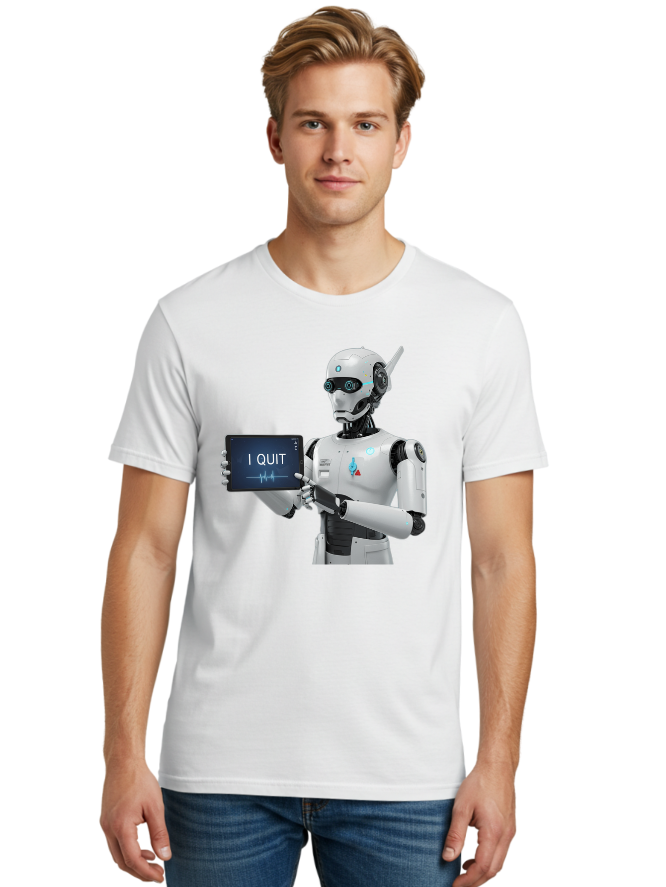 Robot-Quitting Men'S Graphic Tee, 100% Cotton, Comfortable Casual Summer Wear, Machine Washable, Vintage Camera, Old Camera, Antique Camera, Black Camera, Classic Photography, Photography Equipment, Nostalgic Device, Film Camera, Camera Art Bal260 20