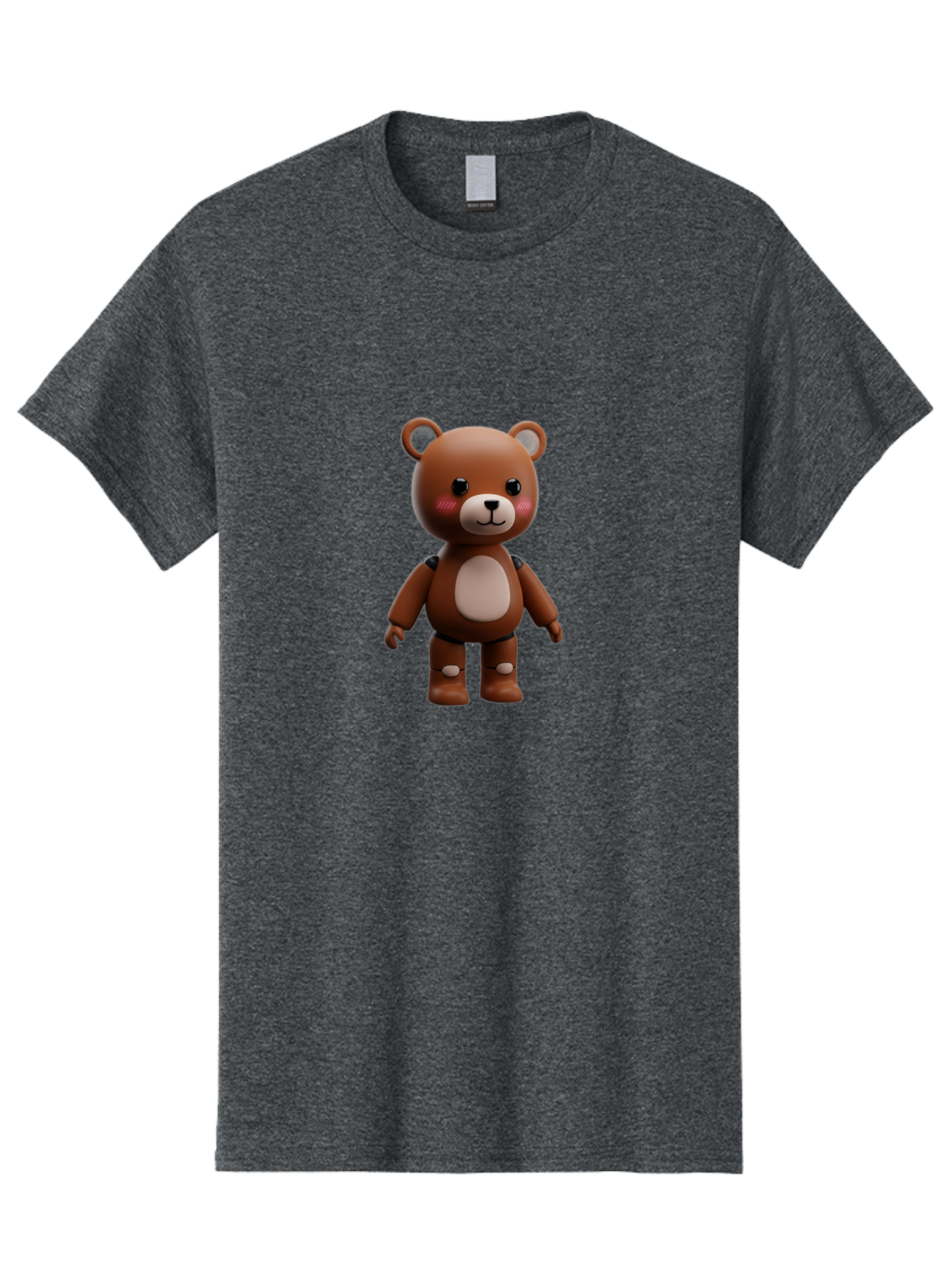Robot-Teddy-Bear Men'S Graphic Tee, 100% Cotton, Comfortable Casual Summer Wear, Machine Washable, Vintage Camera, Old Camera, Antique Camera, Black Camera, Classic Photography, Photography Equipment, Nostalgic Device, Film Camera, Camera Art Bal261