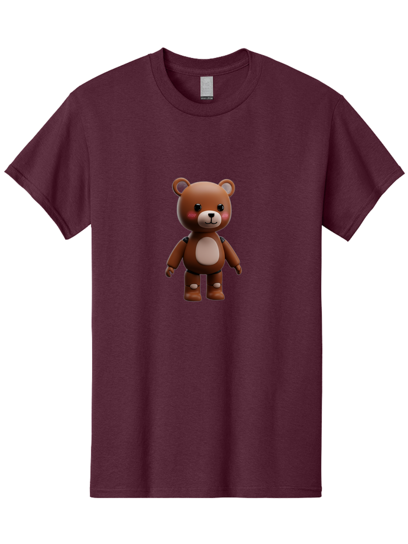 Robot-Teddy-Bear Men'S Graphic Tee, 100% Cotton, Comfortable Casual Summer Wear, Machine Washable, Vintage Camera, Old Camera, Antique Camera, Black Camera, Classic Photography, Photography Equipment, Nostalgic Device, Film Camera, Camera Art Bal261 5