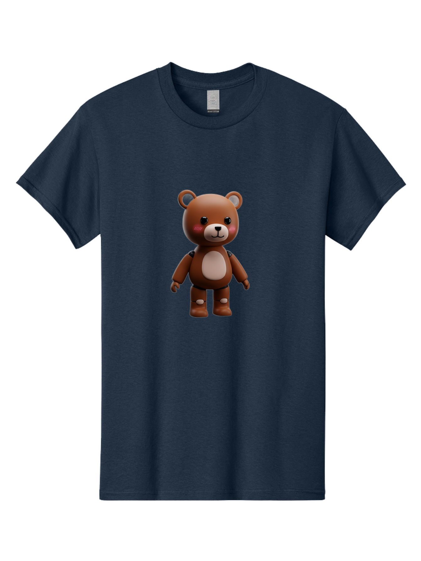 Robot-Teddy-Bear Men'S Graphic Tee, 100% Cotton, Comfortable Casual Summer Wear, Machine Washable, Vintage Camera, Old Camera, Antique Camera, Black Camera, Classic Photography, Photography Equipment, Nostalgic Device, Film Camera, Camera Art Bal261 3
