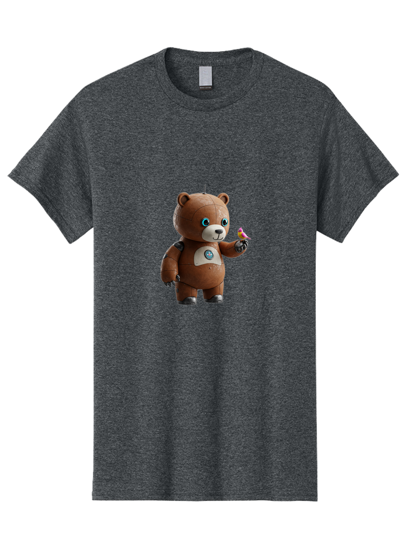 Robot-Teddy Men'S Graphic Tee, 100% Cotton, Comfortable Casual Summer Wear, Machine Washable, Vintage Camera, Old Camera, Antique Camera, Black Camera, Classic Photography, Photography Equipment, Nostalgic Device, Film Camera, Camera Art Bal262 4