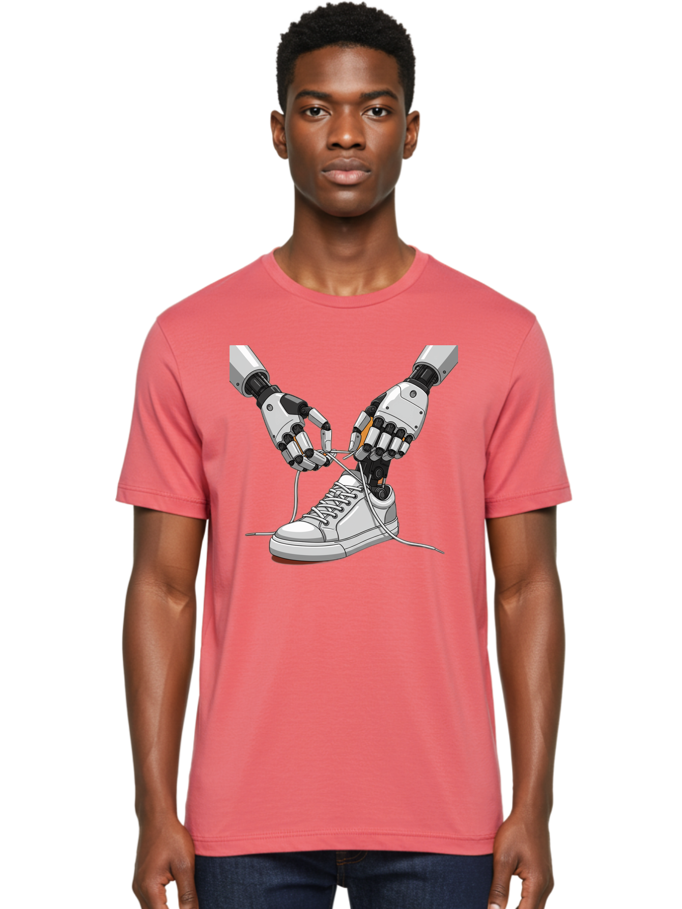 Robot-Tying-Shoe Men'S Graphic Tee, 100% Cotton, Comfortable Casual Summer Wear, Machine Washable, Vintage Camera, Old Camera, Antique Camera, Black Camera, Classic Photography, Photography Equipment, Nostalgic Device, Film Camera, Camera Art Bal263 29