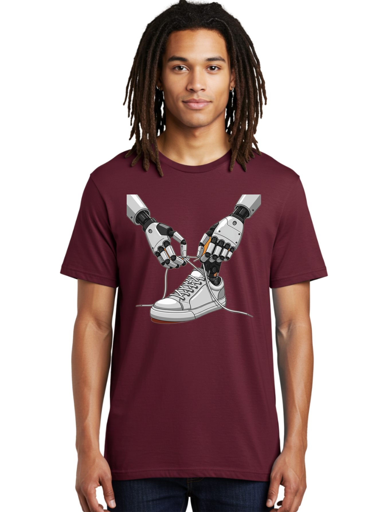 Robot-Tying-Shoe Men'S Graphic Tee, 100% Cotton, Comfortable Casual Summer Wear, Machine Washable, Vintage Camera, Old Camera, Antique Camera, Black Camera, Classic Photography, Photography Equipment, Nostalgic Device, Film Camera, Camera Art Bal263 17
