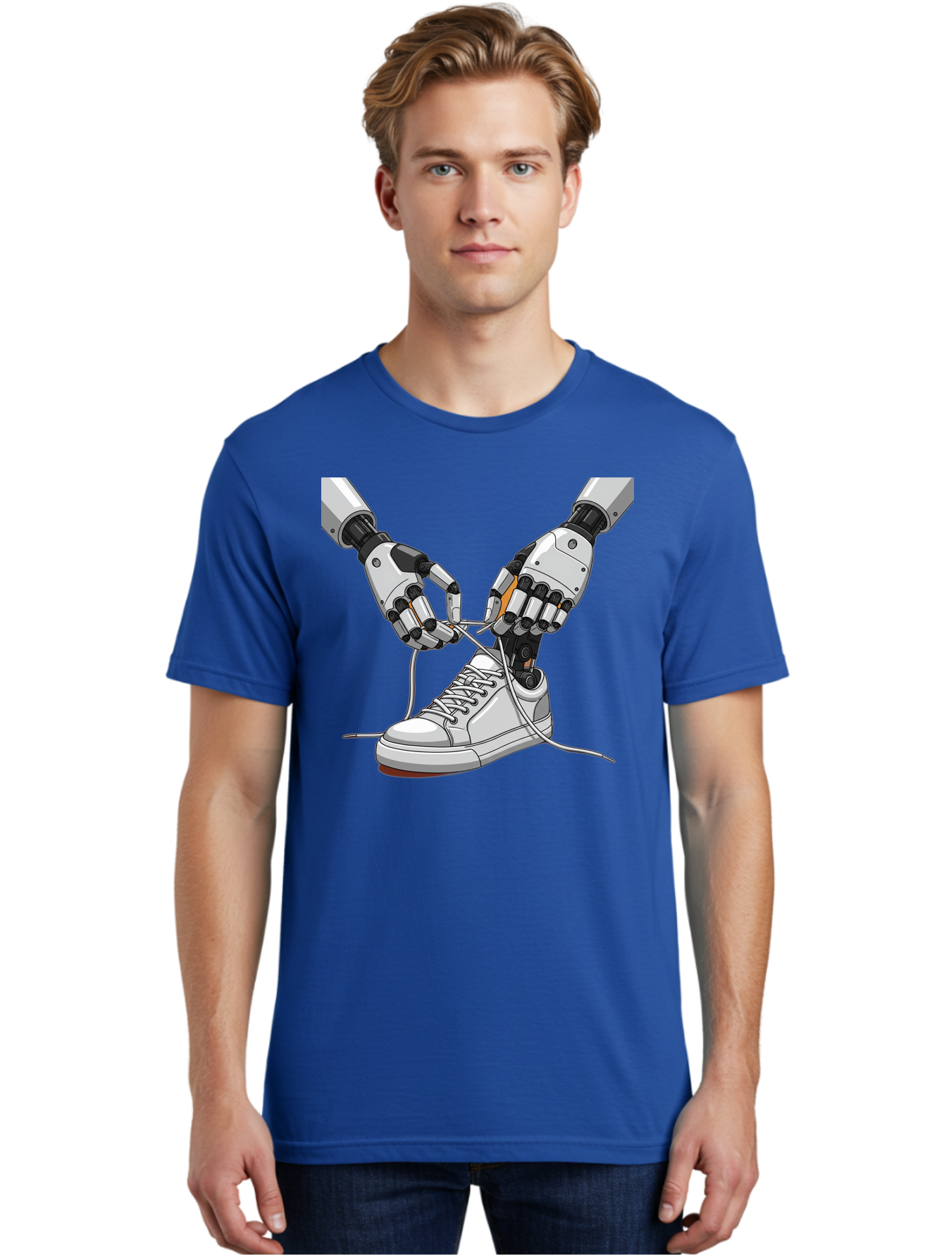 Robot-Tying-Shoe Men'S Graphic Tee, 100% Cotton, Comfortable Casual Summer Wear, Machine Washable, Vintage Camera, Old Camera, Antique Camera, Black Camera, Classic Photography, Photography Equipment, Nostalgic Device, Film Camera, Camera Art Bal263 28