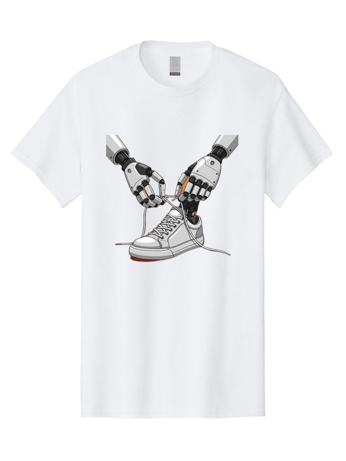 Robot-Tying-Shoe Men'S Graphic Tee, 100% Cotton, Comfortable Casual Summer Wear, Machine Washable, Vintage Camera, Old Camera, Antique Camera, Black Camera, Classic Photography, Photography Equipment, Nostalgic Device, Film Camera, Camera Art Bal263