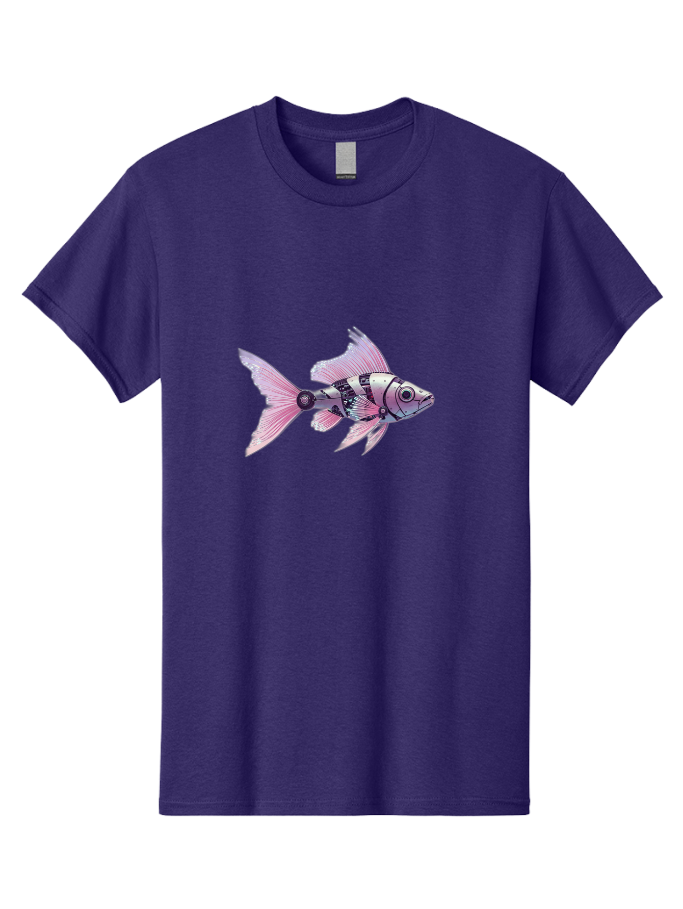 Robotic-Fish-2 Men'S Graphic Tee, 100% Cotton, Comfortable Casual Summer Wear, Machine Washable, Vintage Camera, Old Camera, Antique Camera, Black Camera, Classic Photography, Photography Equipment, Nostalgic Device, Film Camera, Camera Art Bal266 10