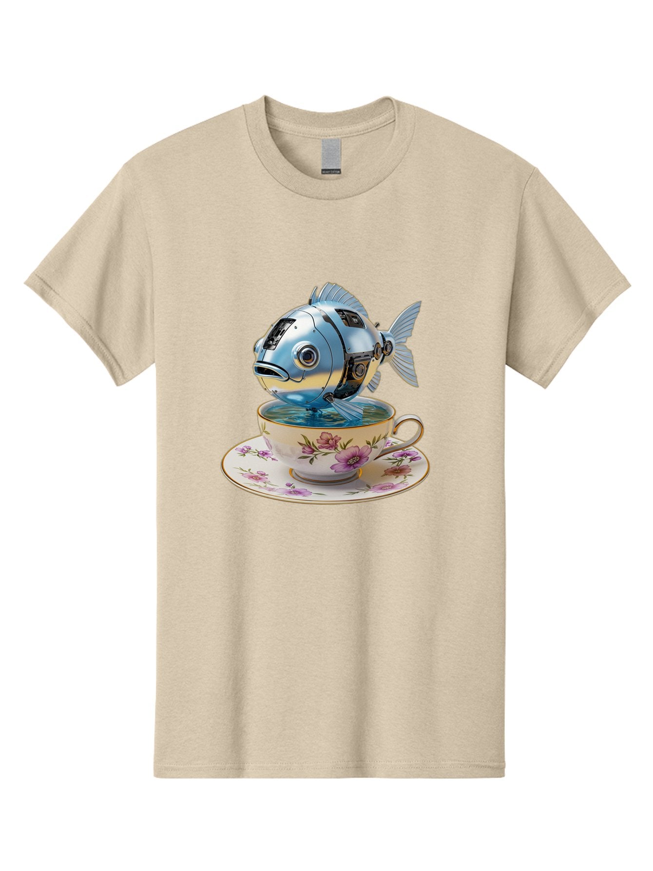 Robotic-Fish-Teacup Men'S Graphic Tee, 100% Cotton, Comfortable Casual Summer Wear, Machine Washable, Vintage Camera, Old Camera, Antique Camera, Black Camera, Classic Photography, Photography Equipment, Nostalgic Device, Film Camera, Bal267 8