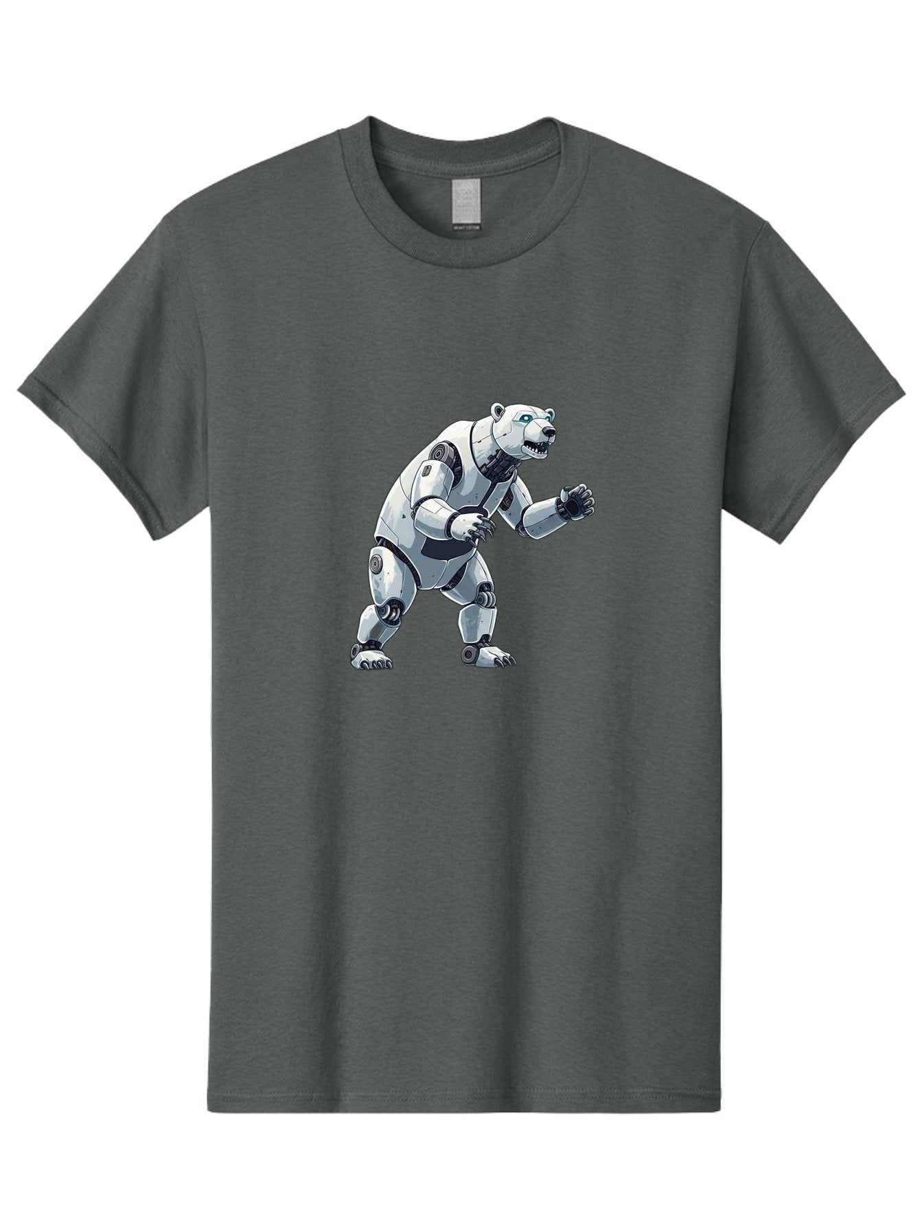 Robotic-Polar-Bear Men'S Graphic Tee, 100% Cotton, Comfortable Casual Summer Wear, Machine Washable, Vintage Camera, Old Camera, Antique Camera, Black Camera, Classic Photography, Photography Equipment, Nostalgic Device, Film Camera, Bal269 3