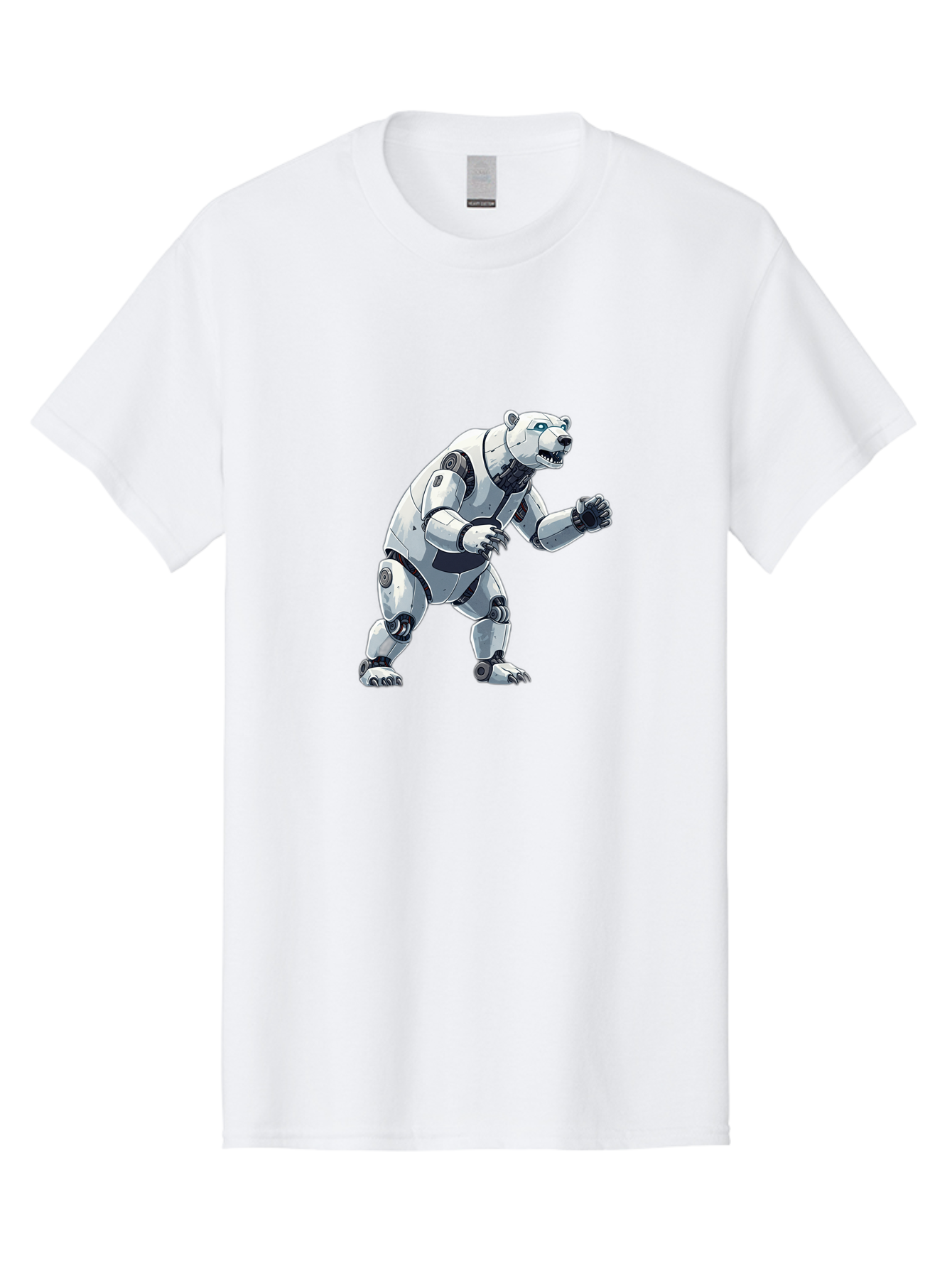 Robotic-Polar-Bear Men'S Graphic Tee, 100% Cotton, Comfortable Casual Summer Wear, Machine Washable, Vintage Camera, Old Camera, Antique Camera, Black Camera, Classic Photography, Photography Equipment, Nostalgic Device, Film Camera, Bal269