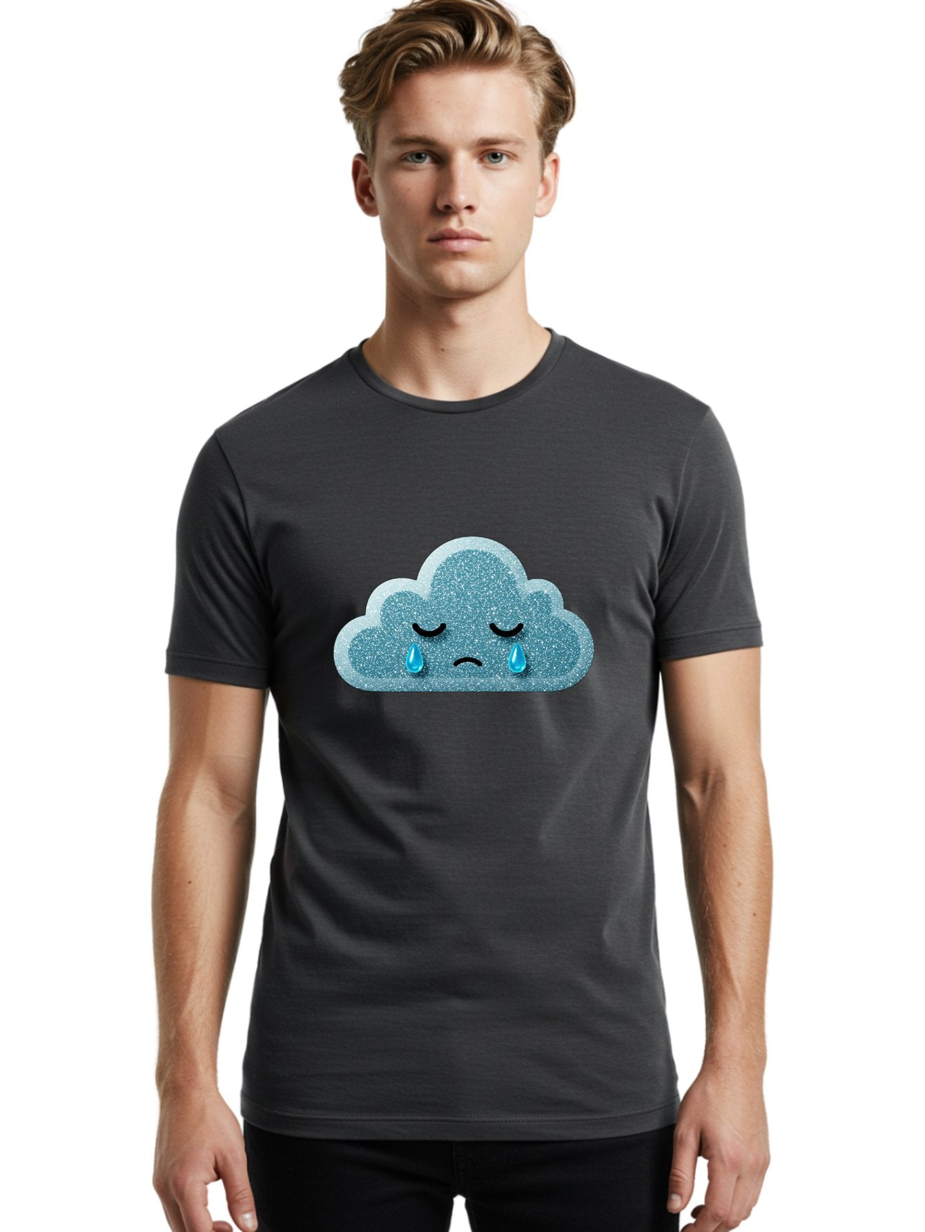 Sad-Cloud Men'S Graphic Tee, 100% Cotton, Comfortable Casual Summer Wear, Machine Washable, Vintage Camera, Old Camera, Antique Camera, Black Camera, Classic Photography, Photography Equipment, Nostalgic Device, Film Camera, Camera Art Bal271 17