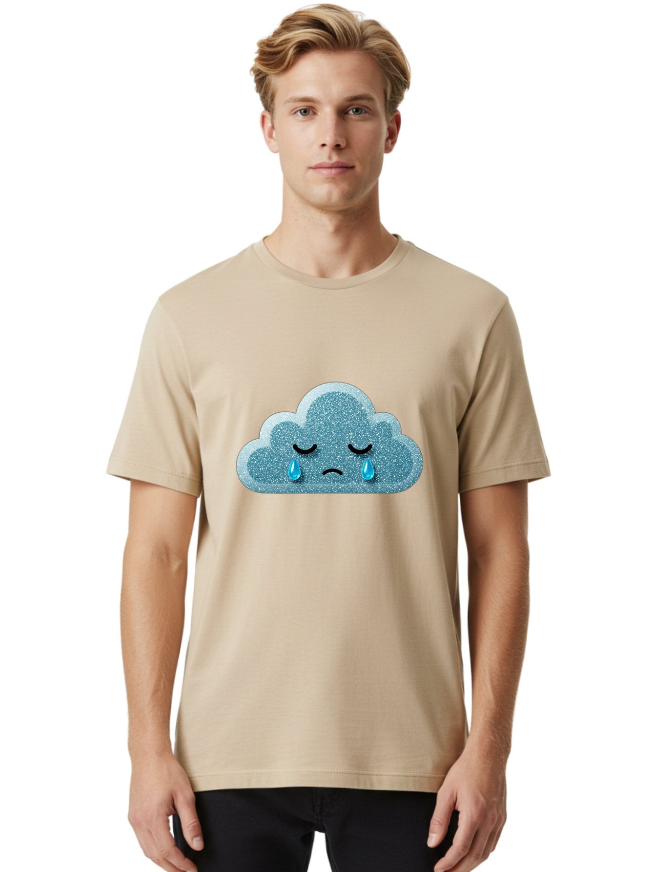 Sad-Cloud Men'S Graphic Tee, 100% Cotton, Comfortable Casual Summer Wear, Machine Washable, Vintage Camera, Old Camera, Antique Camera, Black Camera, Classic Photography, Photography Equipment, Nostalgic Device, Film Camera, Camera Art Bal271 21