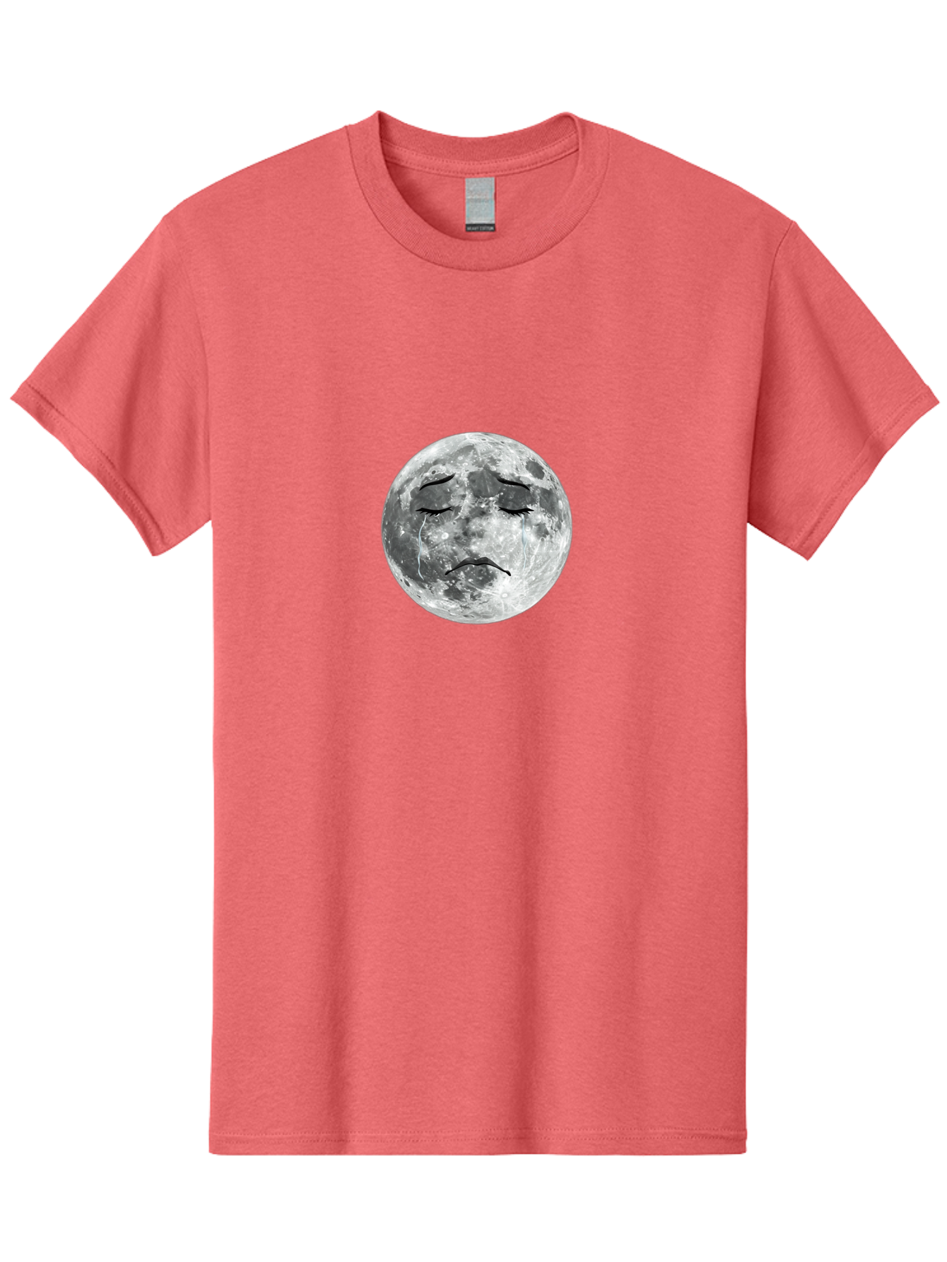 Sad-Moon-Face Men'S Graphic Tee, 100% Cotton, Comfortable Casual Summer Wear, Machine Washable, Vintage Camera, Old Camera, Antique Camera, Black Camera, Classic Photography, Photography Equipment, Nostalgic Device, Film Camera, Camera Art Bal277 5