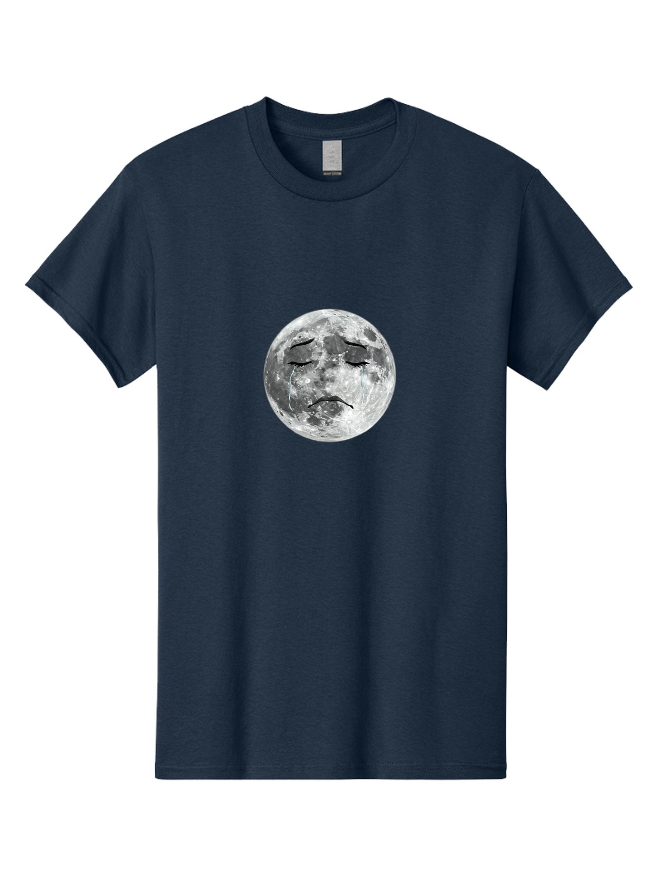 Sad-Moon-Face Men'S Graphic Tee, 100% Cotton, Comfortable Casual Summer Wear, Machine Washable, Vintage Camera, Old Camera, Antique Camera, Black Camera, Classic Photography, Photography Equipment, Nostalgic Device, Film Camera, Camera Art Bal277