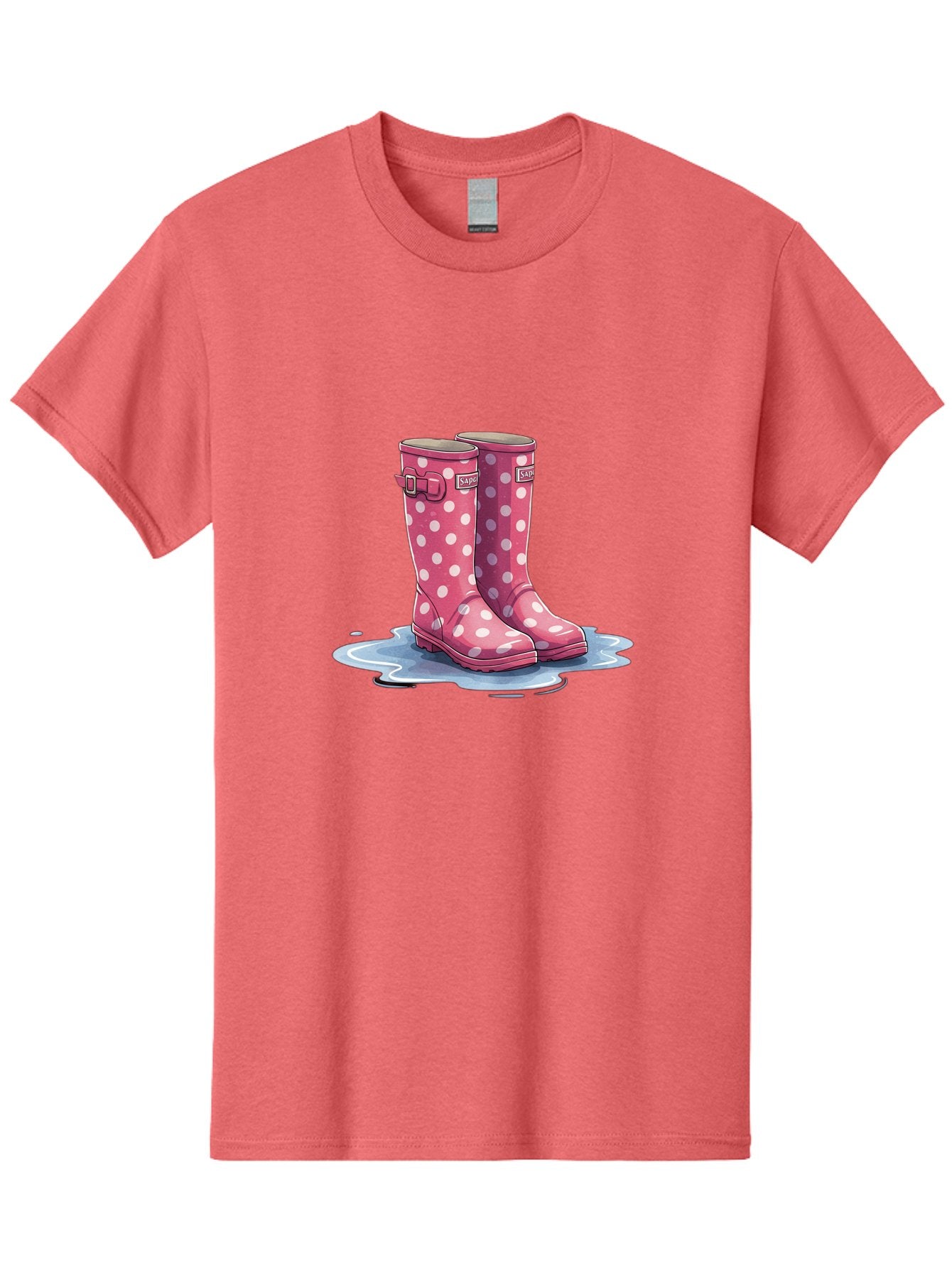 Safari-Pink-Polka-Dot-Rain-Boots Men'S Graphic Tee, 100% Cotton, Comfortable Casual Summer Wear, Machine Washable, Vintage Camera, Old Camera, Antique Camera, Black Camera, Classic Photography, Photography Equipment, Nostalgic Device, Bal281 3