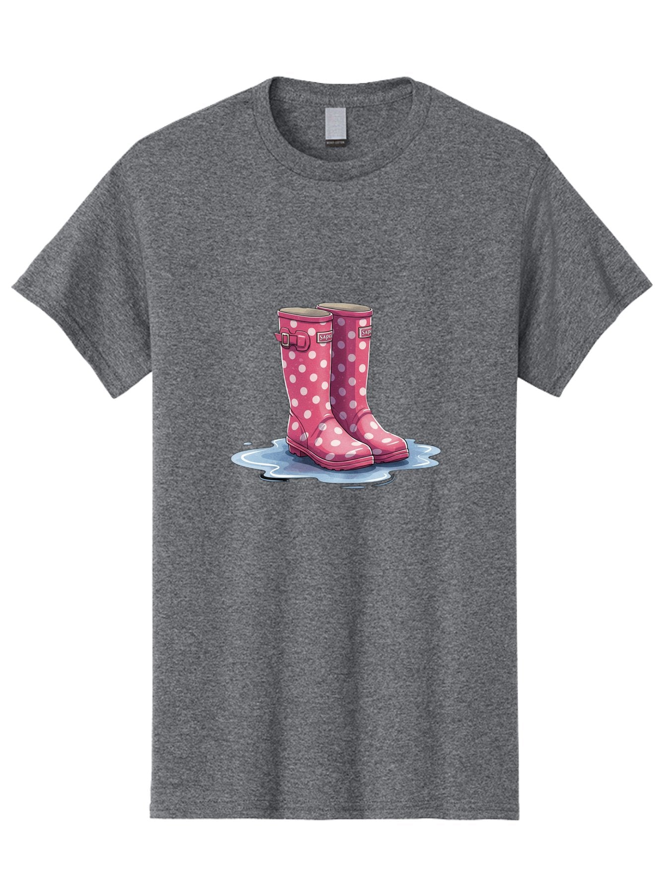 Safari-Pink-Polka-Dot-Rain-Boots Men'S Graphic Tee, 100% Cotton, Comfortable Casual Summer Wear, Machine Washable, Vintage Camera, Old Camera, Antique Camera, Black Camera, Classic Photography, Photography Equipment, Nostalgic Device, Bal281 4