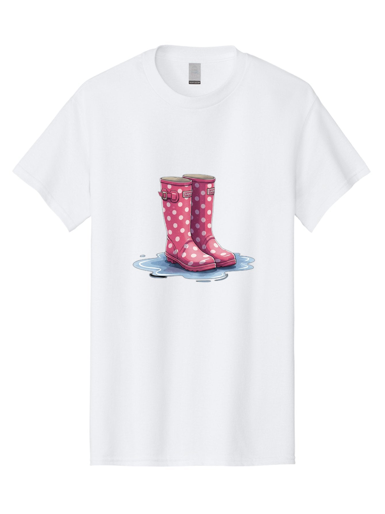 Safari-Pink-Polka-Dot-Rain-Boots Men'S Graphic Tee, 100% Cotton, Comfortable Casual Summer Wear, Machine Washable, Vintage Camera, Old Camera, Antique Camera, Black Camera, Classic Photography, Photography Equipment, Nostalgic Device, Bal281