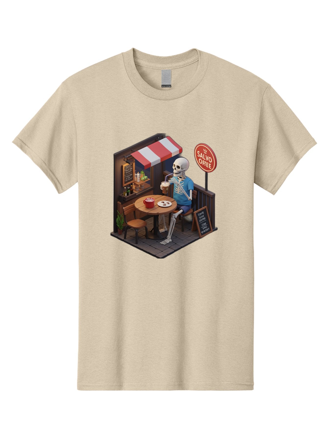 Salvo-Coffee Men'S Graphic Tee, 100% Cotton, Comfortable Casual Summer Wear, Machine Washable, Vintage Camera, Old Camera, Antique Camera, Black Camera, Classic Photography, Photography Equipment, Nostalgic Device, Film Camera, Camera Art Bal283