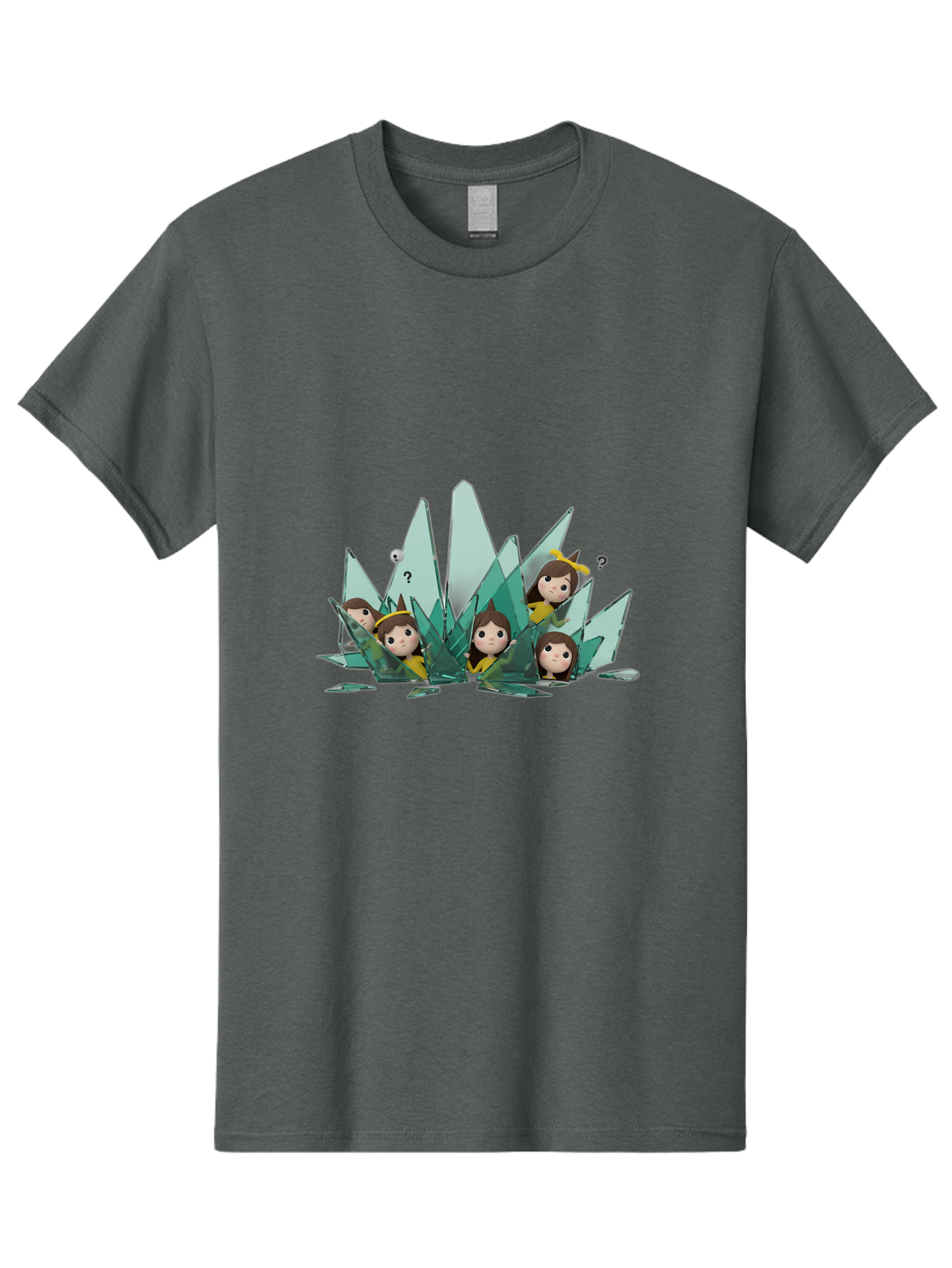 Shards-With-Characters Men'S Graphic Tee, 100% Cotton, Comfortable Casual Summer Wear, Machine Washable, Vintage Camera, Old Camera, Antique Camera, Black Camera, Classic Photography, Photography Equipment, Nostalgic Device, Film Camera, Bal287