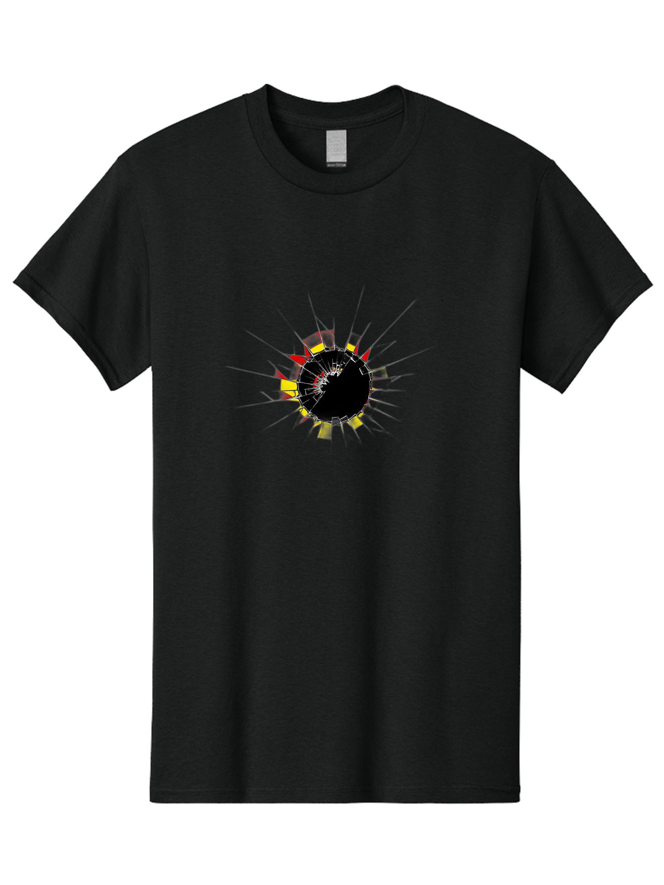 Shattered-Circle Men'S Graphic Tee, 100% Cotton, Comfortable Casual Summer Wear, Machine Washable, Vintage Camera, Old Camera, Antique Camera, Black Camera, Classic Photography, Photography Equipment, Nostalgic Device, Film Camera, Camera Art Bal288 3