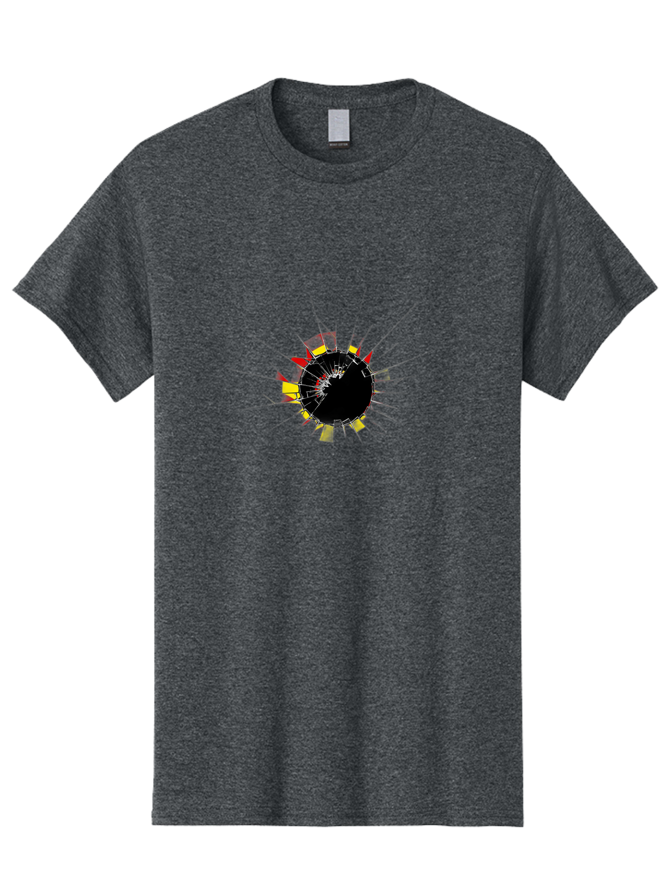 Shattered-Circle Men'S Graphic Tee, 100% Cotton, Comfortable Casual Summer Wear, Machine Washable, Vintage Camera, Old Camera, Antique Camera, Black Camera, Classic Photography, Photography Equipment, Nostalgic Device, Film Camera, Camera Art Bal288