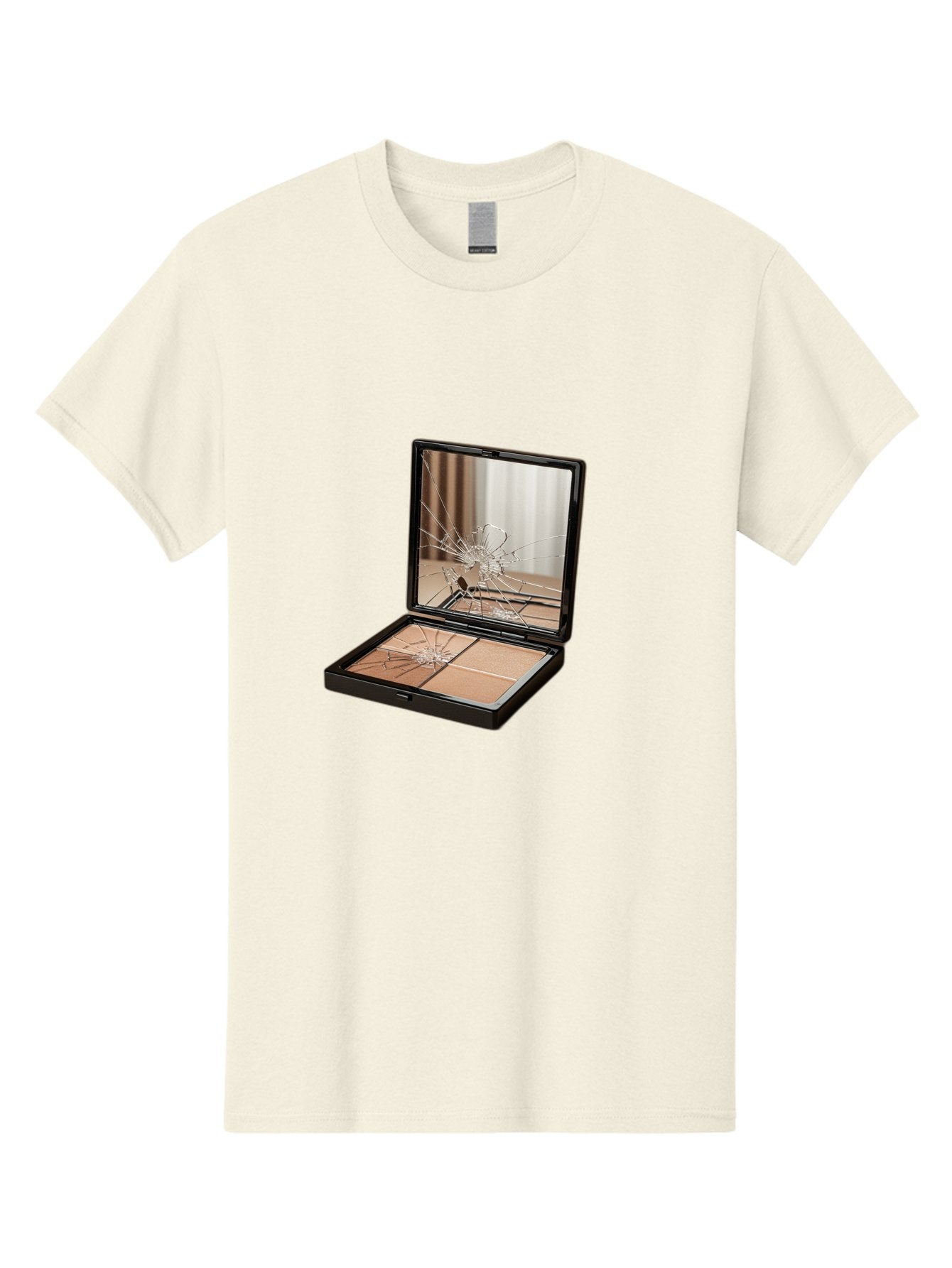 Shattered-Eyeshadow-Compact Men'S Graphic Tee, 100% Cotton, Comfortable Casual Summer Wear, Machine Washable, Vintage Camera, Old Camera, Antique Camera, Black Camera, Classic Photography, Photography Equipment, Nostalgic Device, Film Camera, Bal289 14