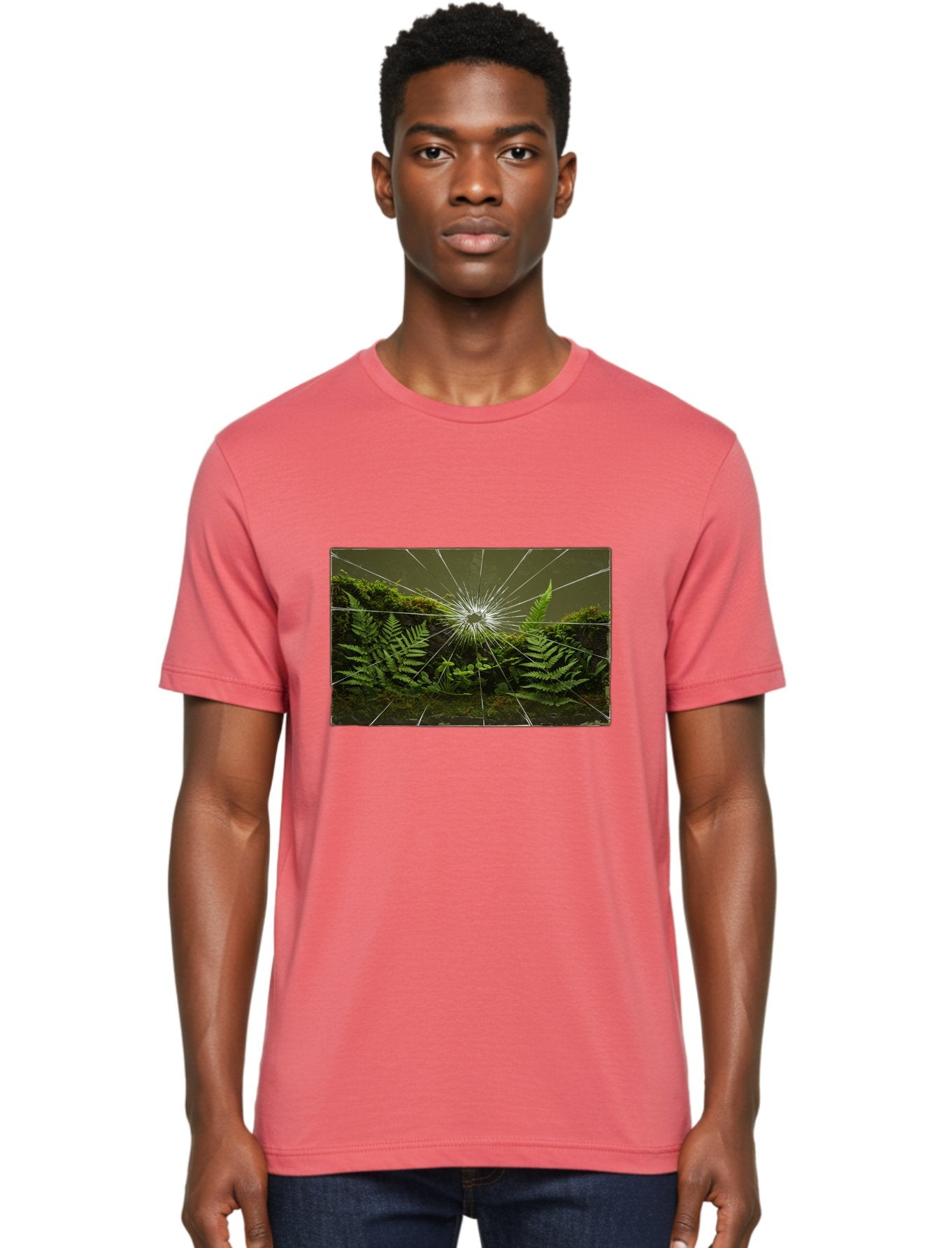 Shattered-Ferns Men'S Graphic Tee, 100% Cotton, Comfortable Casual Summer Wear, Machine Washable, Vintage Camera, Old Camera, Antique Camera, Black Camera, Classic Photography, Photography Equipment, Nostalgic Device, Film Camera, Camera Art Bal290 24