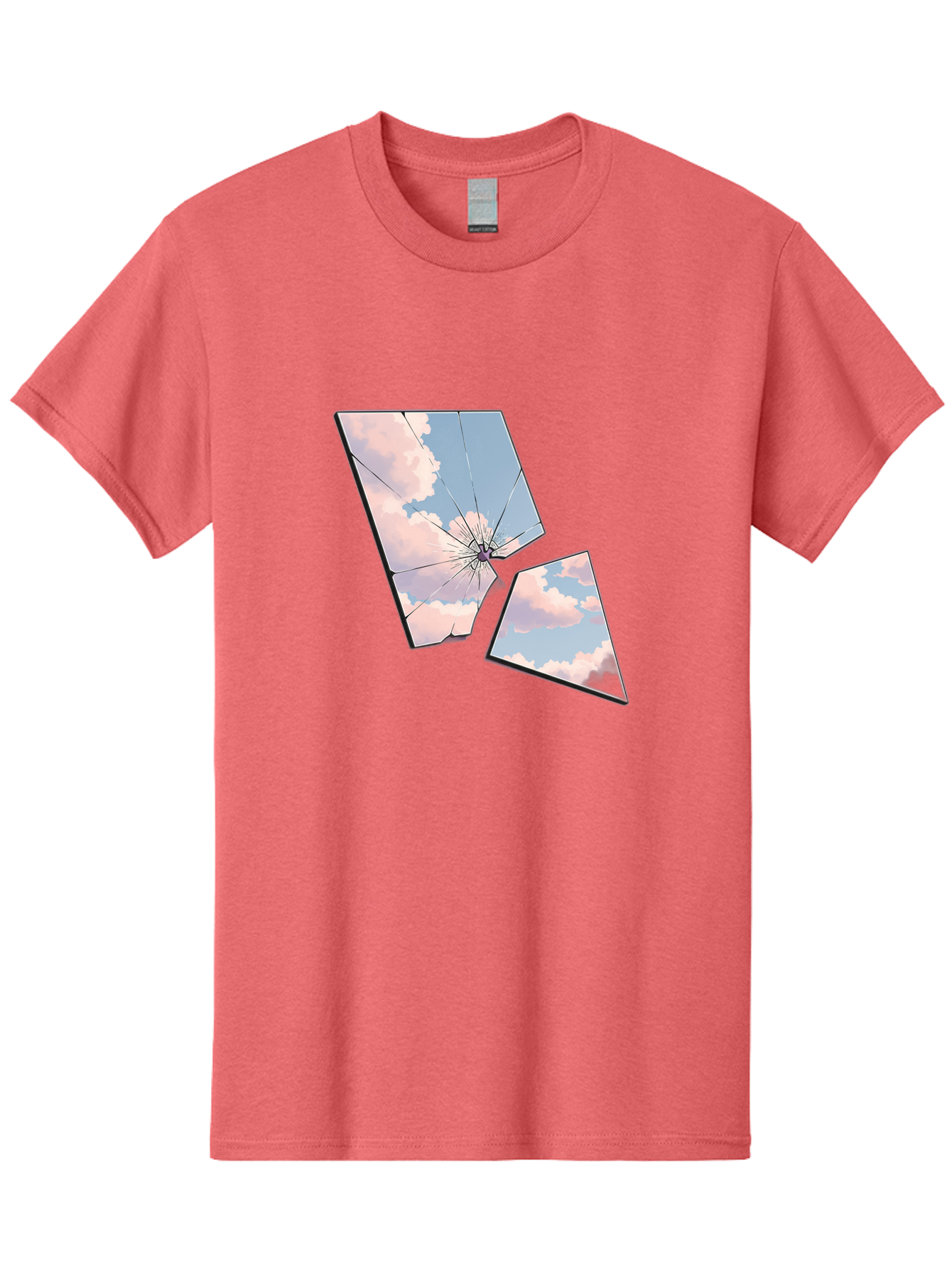 Shattered-Glass-1 Men'S Graphic Tee, 100% Cotton, Comfortable Casual Summer Wear, Machine Washable, Vintage Camera, Old Camera, Antique Camera, Black Camera, Classic Photography, Photography Equipment, Nostalgic Device, Film Camera, Camera Art Bal291 6