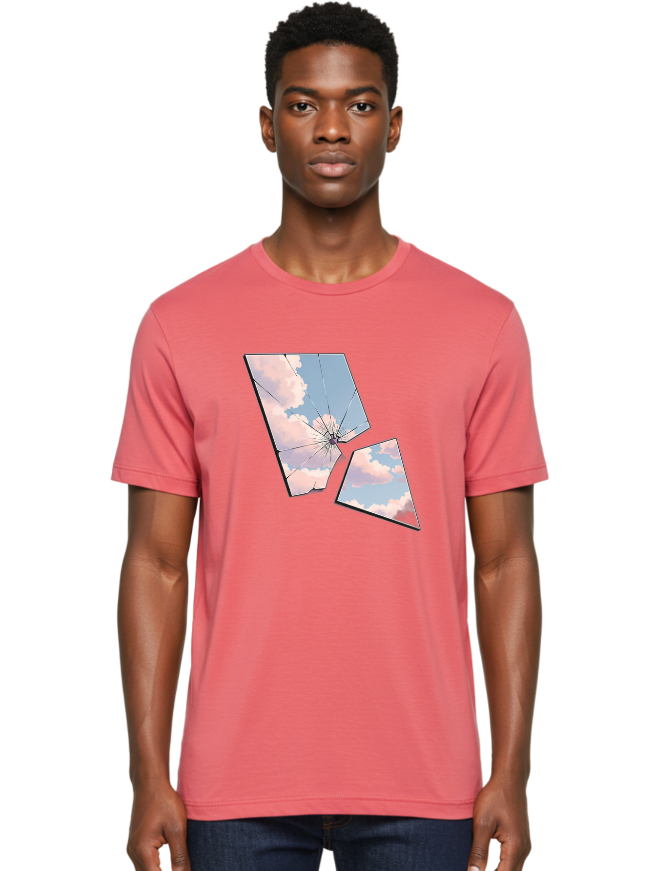 Shattered-Glass-1 Men'S Graphic Tee, 100% Cotton, Comfortable Casual Summer Wear, Machine Washable, Vintage Camera, Old Camera, Antique Camera, Black Camera, Classic Photography, Photography Equipment, Nostalgic Device, Film Camera, Camera Art Bal291 21