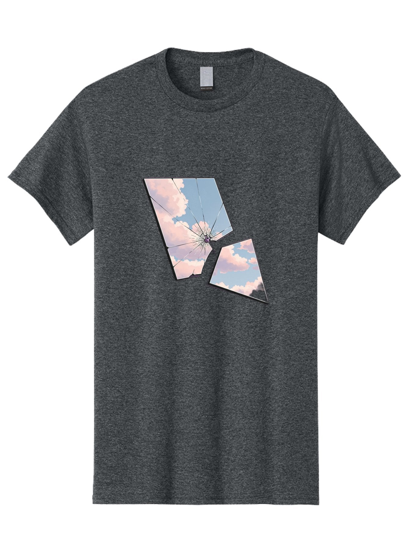 Shattered-Glass-1 Men'S Graphic Tee, 100% Cotton, Comfortable Casual Summer Wear, Machine Washable, Vintage Camera, Old Camera, Antique Camera, Black Camera, Classic Photography, Photography Equipment, Nostalgic Device, Film Camera, Camera Art Bal291 3