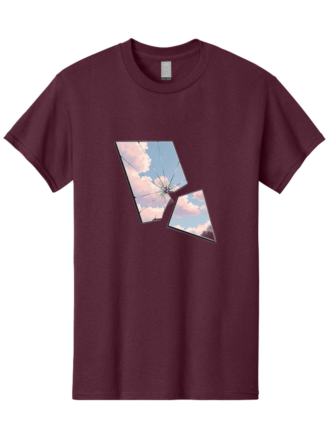 Shattered-Glass-1 Men'S Graphic Tee, 100% Cotton, Comfortable Casual Summer Wear, Machine Washable, Vintage Camera, Old Camera, Antique Camera, Black Camera, Classic Photography, Photography Equipment, Nostalgic Device, Film Camera, Camera Art Bal291 7