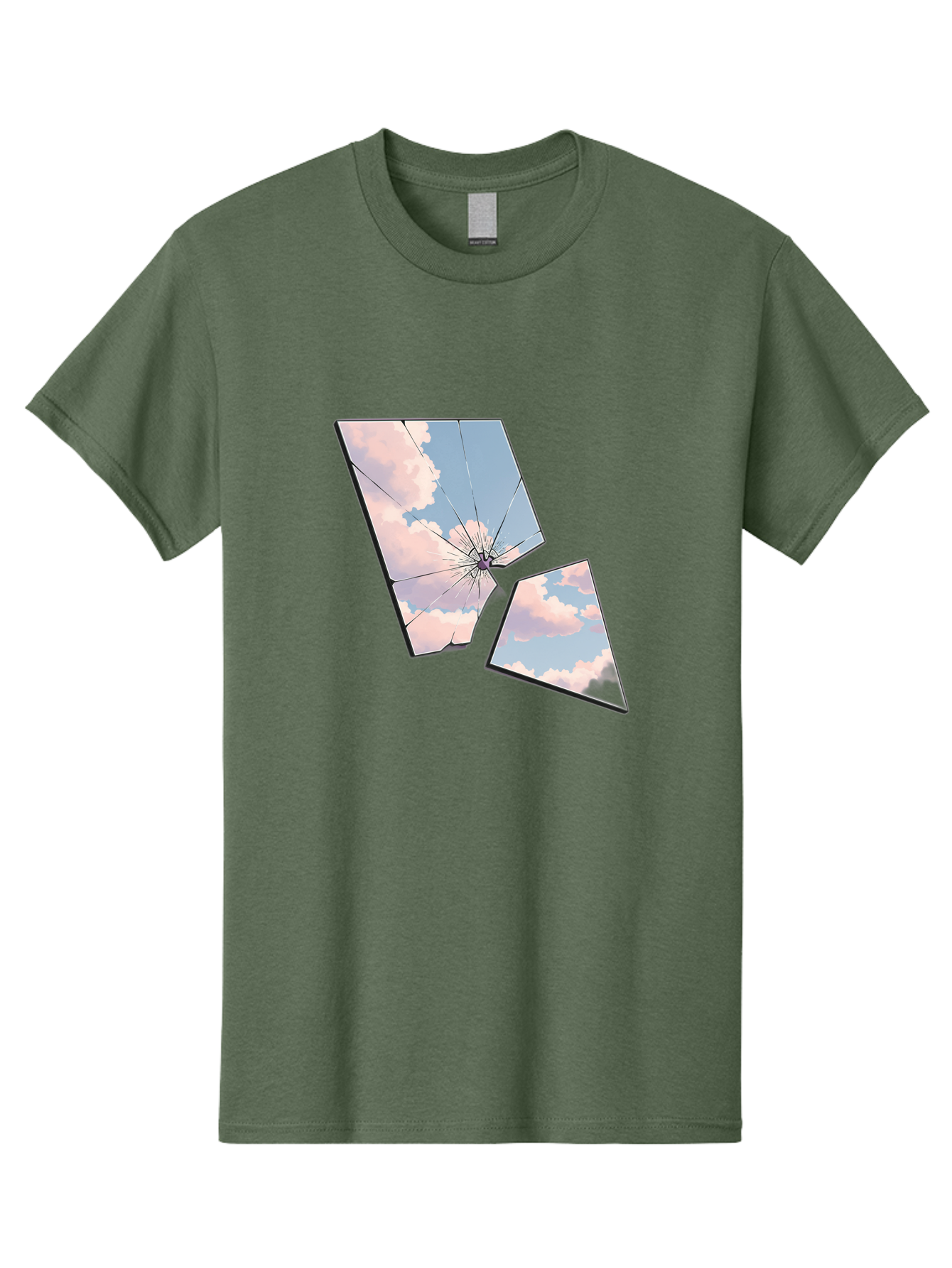 Shattered-Glass-1 Men'S Graphic Tee, 100% Cotton, Comfortable Casual Summer Wear, Machine Washable, Vintage Camera, Old Camera, Antique Camera, Black Camera, Classic Photography, Photography Equipment, Nostalgic Device, Film Camera, Camera Art Bal291