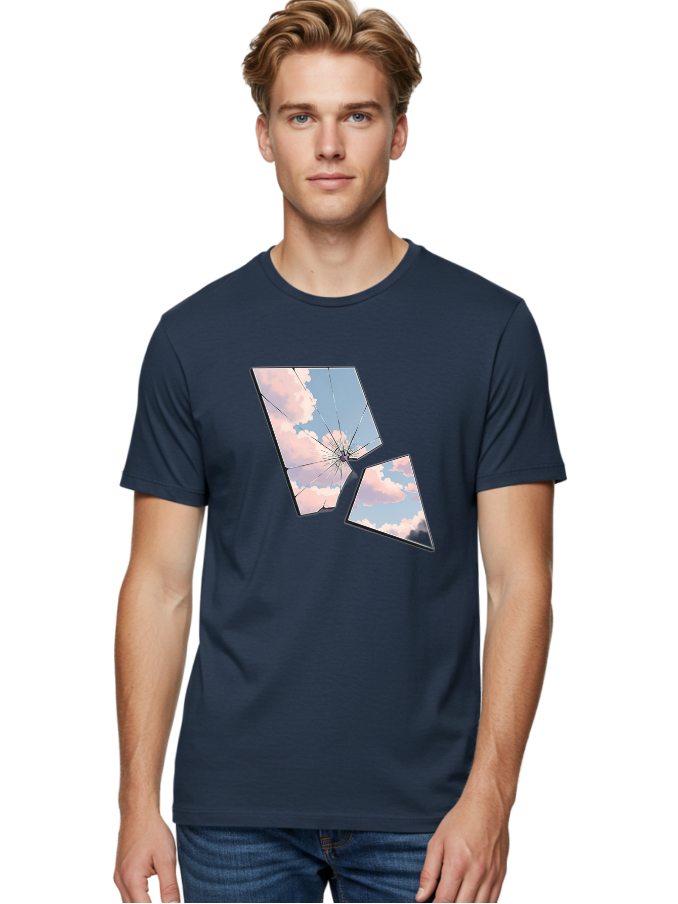 Shattered-Glass-1 Men'S Graphic Tee, 100% Cotton, Comfortable Casual Summer Wear, Machine Washable, Vintage Camera, Old Camera, Antique Camera, Black Camera, Classic Photography, Photography Equipment, Nostalgic Device, Film Camera, Camera Art Bal291 28