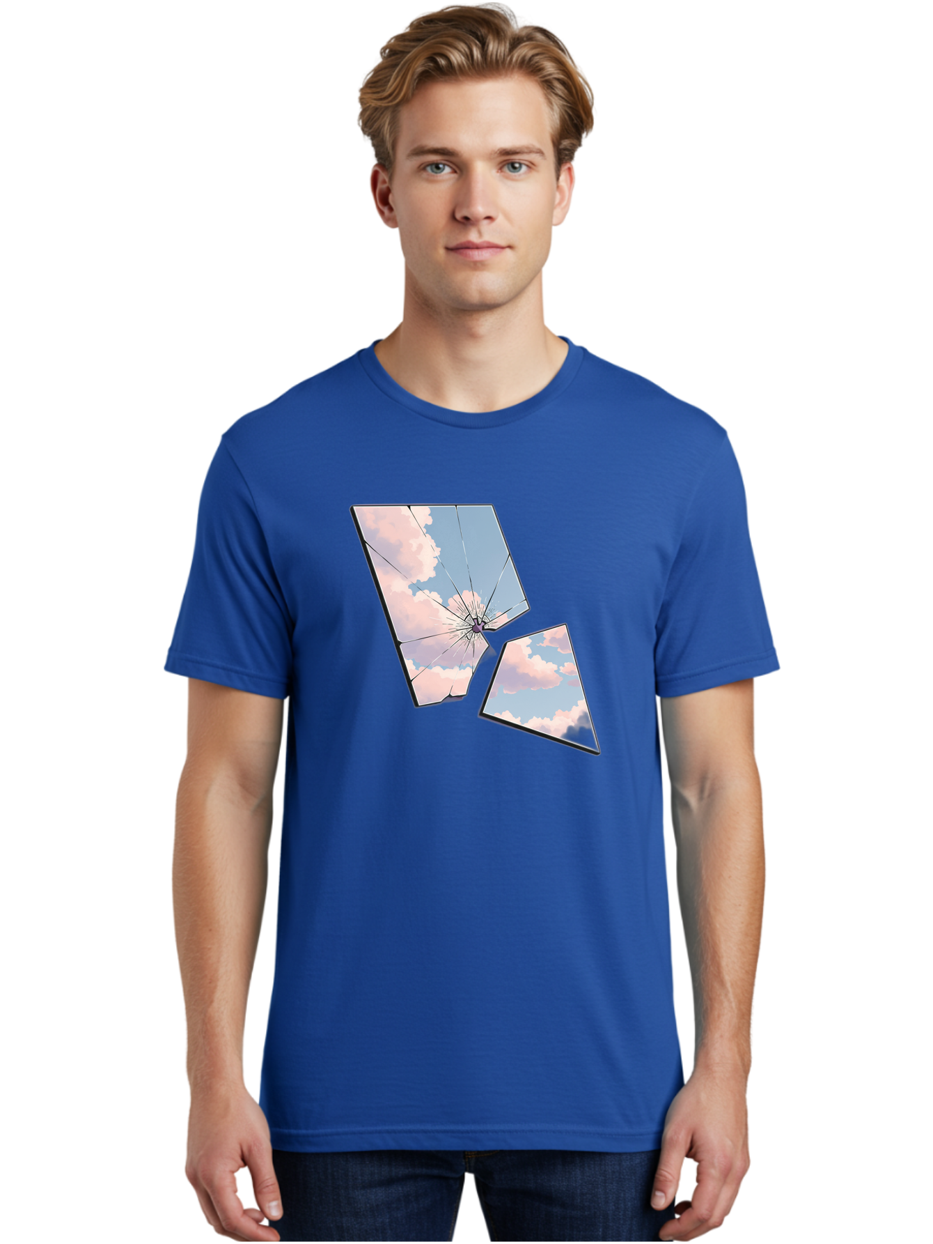 Shattered-Glass-1 Men'S Graphic Tee, 100% Cotton, Comfortable Casual Summer Wear, Machine Washable, Vintage Camera, Old Camera, Antique Camera, Black Camera, Classic Photography, Photography Equipment, Nostalgic Device, Film Camera, Camera Art Bal291 30
