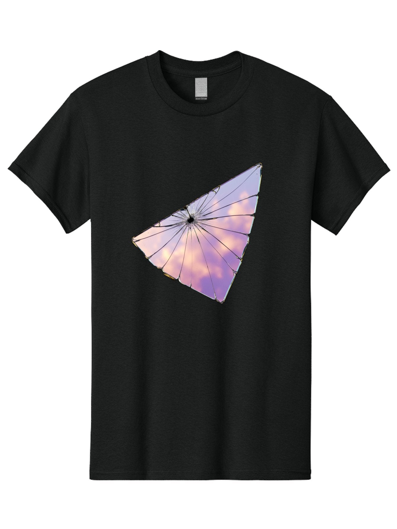 Shattered-Glass-2 Men'S Graphic Tee, 100% Cotton, Comfortable Casual Summer Wear, Machine Washable, Vintage Camera, Old Camera, Antique Camera, Black Camera, Classic Photography, Photography Equipment, Nostalgic Device, Film Camera, Camera Art Bal292