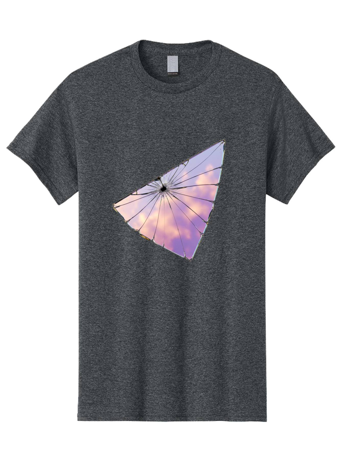 Shattered-Glass-2 Men'S Graphic Tee, 100% Cotton, Comfortable Casual Summer Wear, Machine Washable, Vintage Camera, Old Camera, Antique Camera, Black Camera, Classic Photography, Photography Equipment, Nostalgic Device, Film Camera, Camera Art Bal292 7