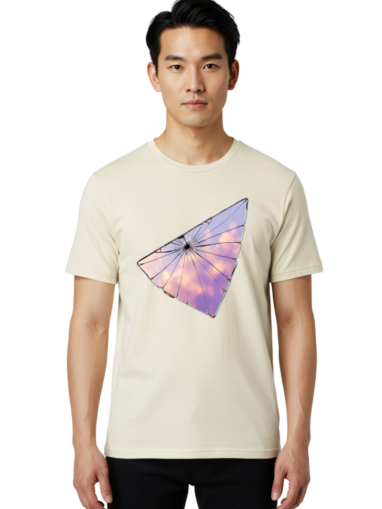 Shattered-Glass-2 Men'S Graphic Tee, 100% Cotton, Comfortable Casual Summer Wear, Machine Washable, Vintage Camera, Old Camera, Antique Camera, Black Camera, Classic Photography, Photography Equipment, Nostalgic Device, Film Camera, Camera Art Bal292 30