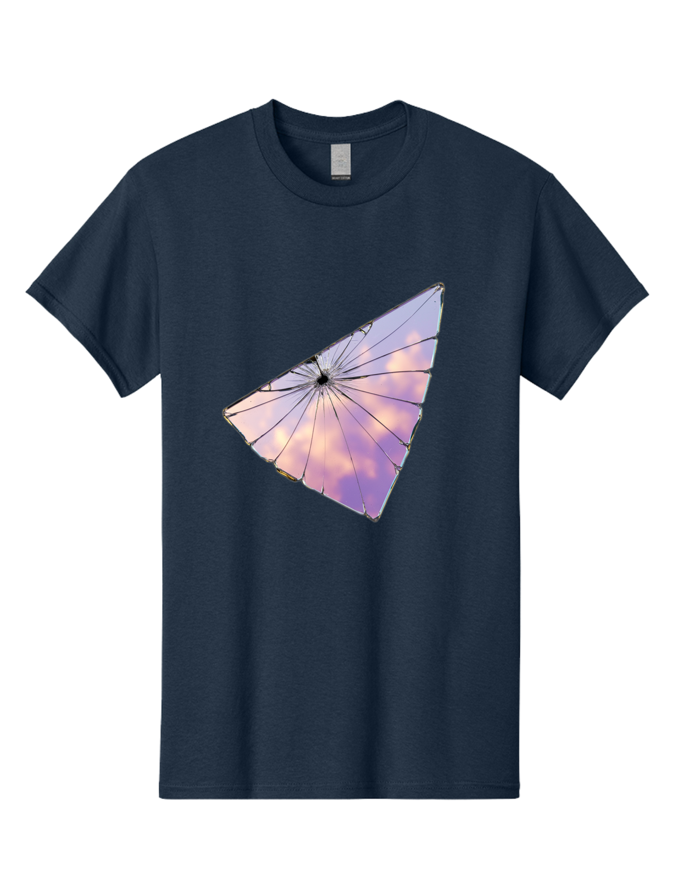 Shattered-Glass-2 Men'S Graphic Tee, 100% Cotton, Comfortable Casual Summer Wear, Machine Washable, Vintage Camera, Old Camera, Antique Camera, Black Camera, Classic Photography, Photography Equipment, Nostalgic Device, Film Camera, Camera Art Bal292 5