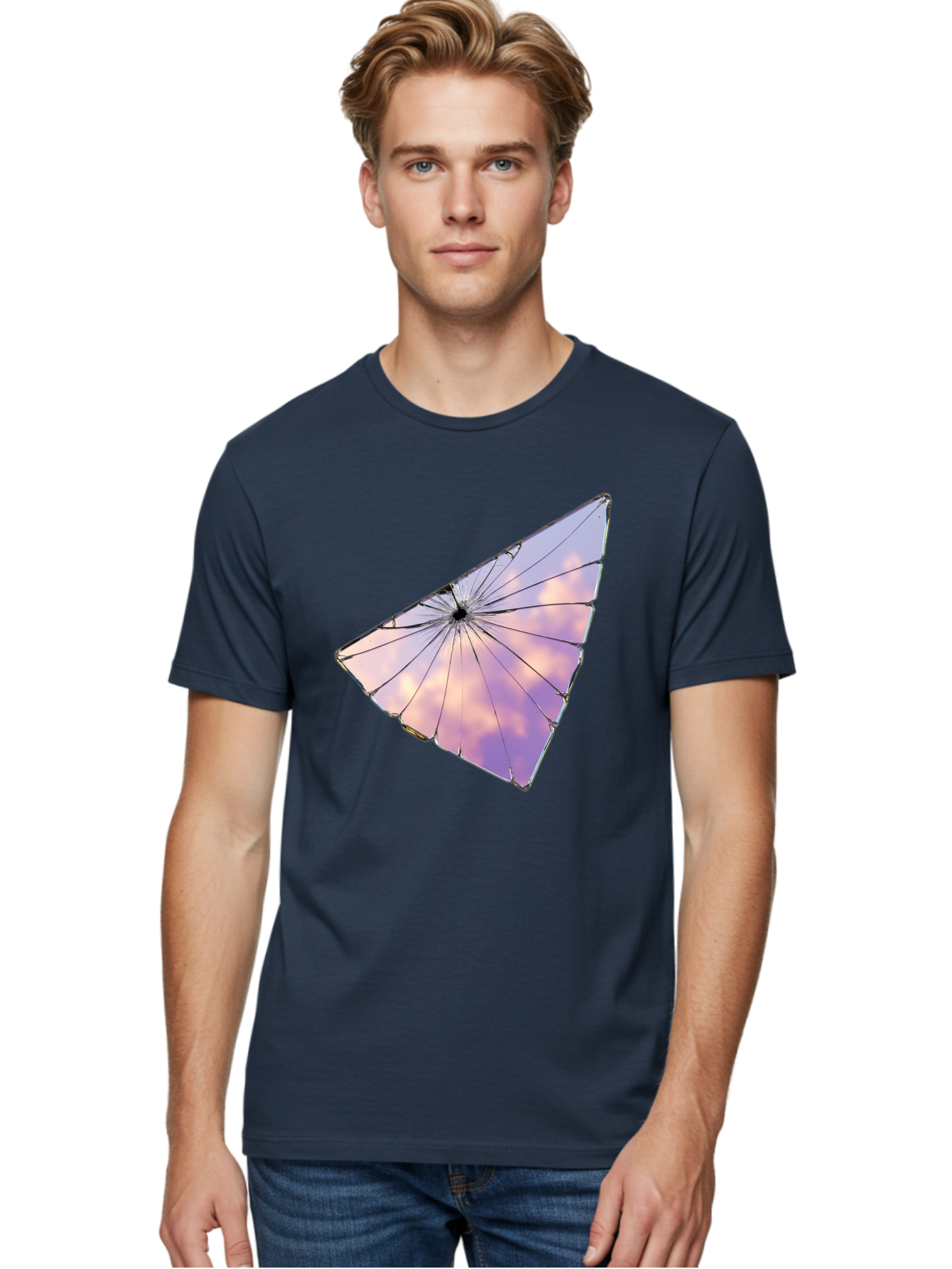 Shattered-Glass-2 Men'S Graphic Tee, 100% Cotton, Comfortable Casual Summer Wear, Machine Washable, Vintage Camera, Old Camera, Antique Camera, Black Camera, Classic Photography, Photography Equipment, Nostalgic Device, Film Camera, Camera Art Bal292 20