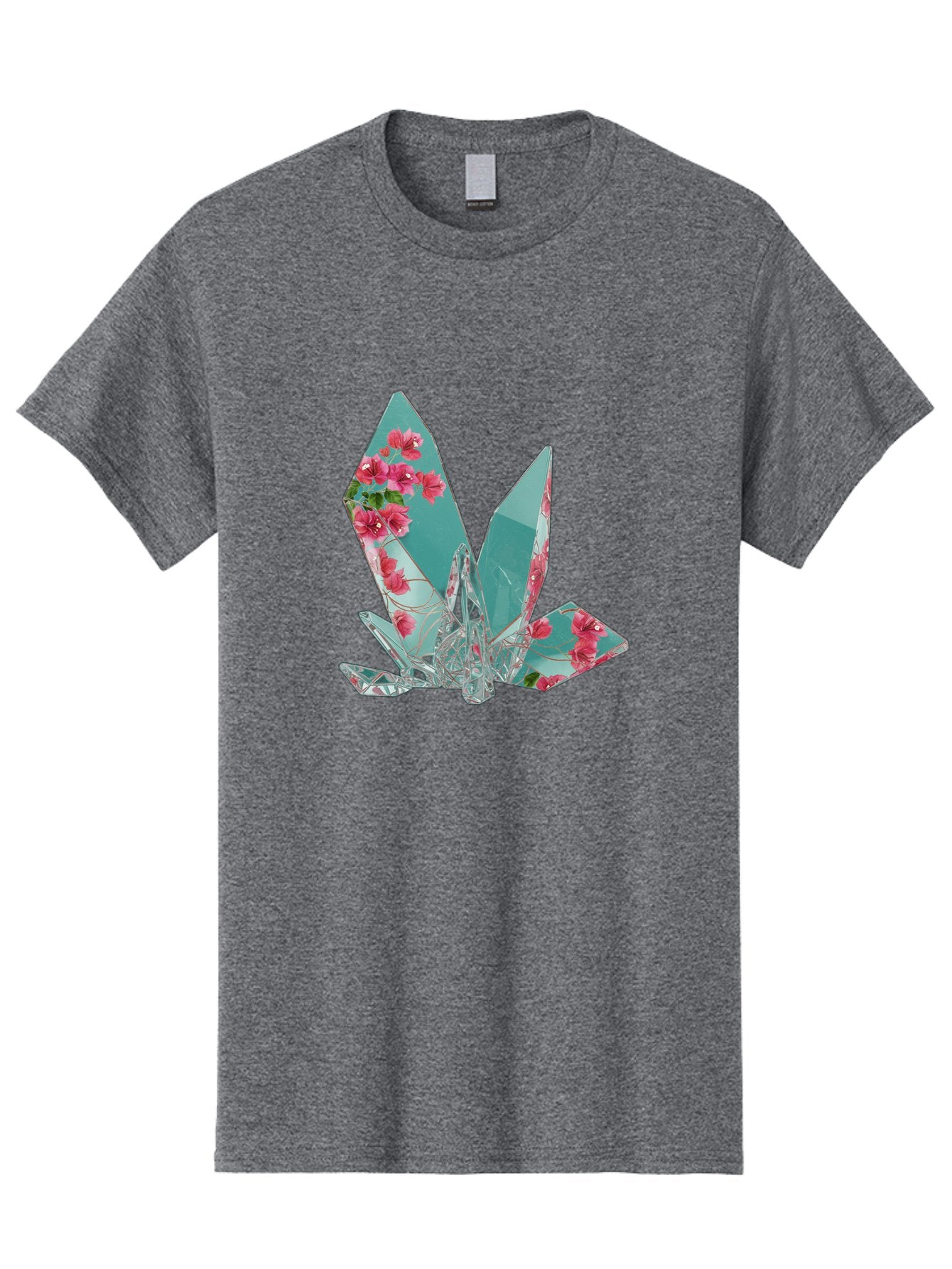 Shattered-Glass-With-Flowers Men'S Graphic Tee, 100% Cotton, Comfortable Casual Summer Wear, Machine Washable, Vintage Camera, Old Camera, Antique Camera, Black Camera, Classic Photography, Photography Equipment, Nostalgic Device, Film Camera, Bal293 7