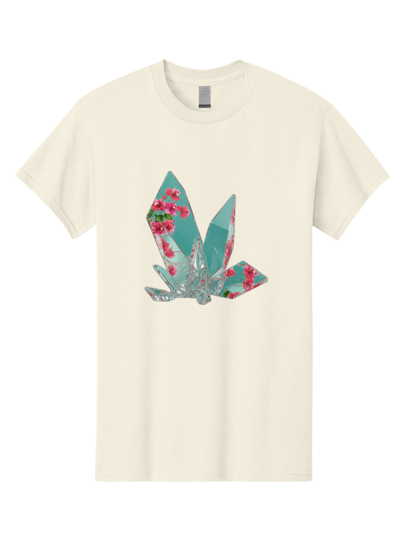 Shattered-Glass-With-Flowers Men'S Graphic Tee, 100% Cotton, Comfortable Casual Summer Wear, Machine Washable, Vintage Camera, Old Camera, Antique Camera, Black Camera, Classic Photography, Photography Equipment, Nostalgic Device, Film Camera, Bal293