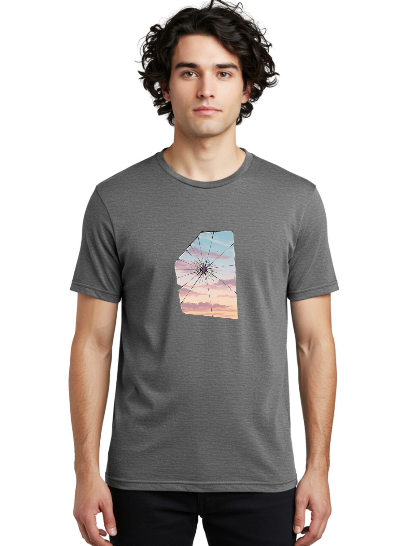Shattered-Glass Men'S Graphic Tee, 100% Cotton, Comfortable Casual Summer Wear, Machine Washable, Vintage Camera, Old Camera, Antique Camera, Black Camera, Classic Photography, Photography Equipment, Nostalgic Device, Film Camera, Camera Art Bal294 27