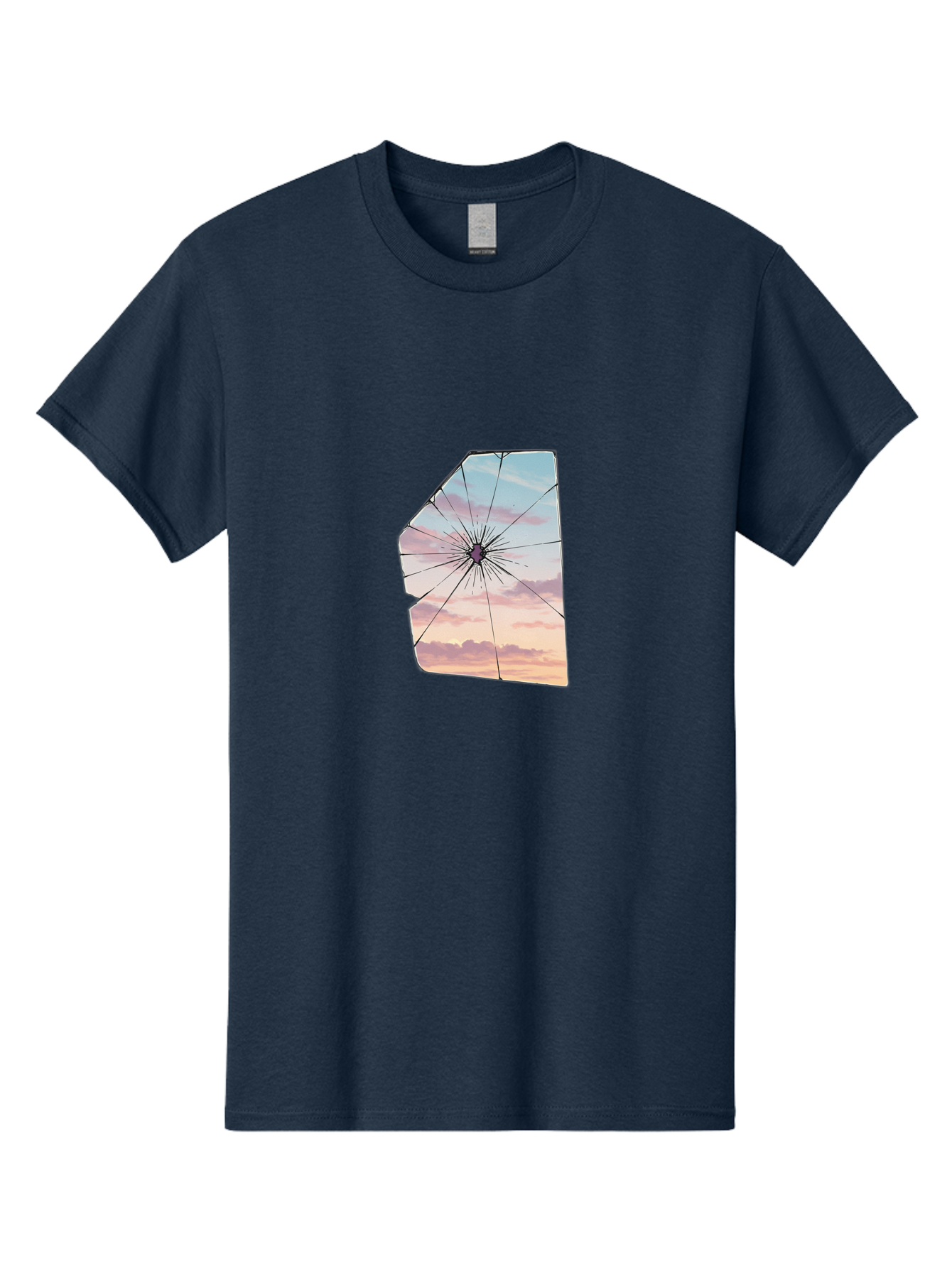 Shattered-Glass Men'S Graphic Tee, 100% Cotton, Comfortable Casual Summer Wear, Machine Washable, Vintage Camera, Old Camera, Antique Camera, Black Camera, Classic Photography, Photography Equipment, Nostalgic Device, Film Camera, Camera Art Bal294