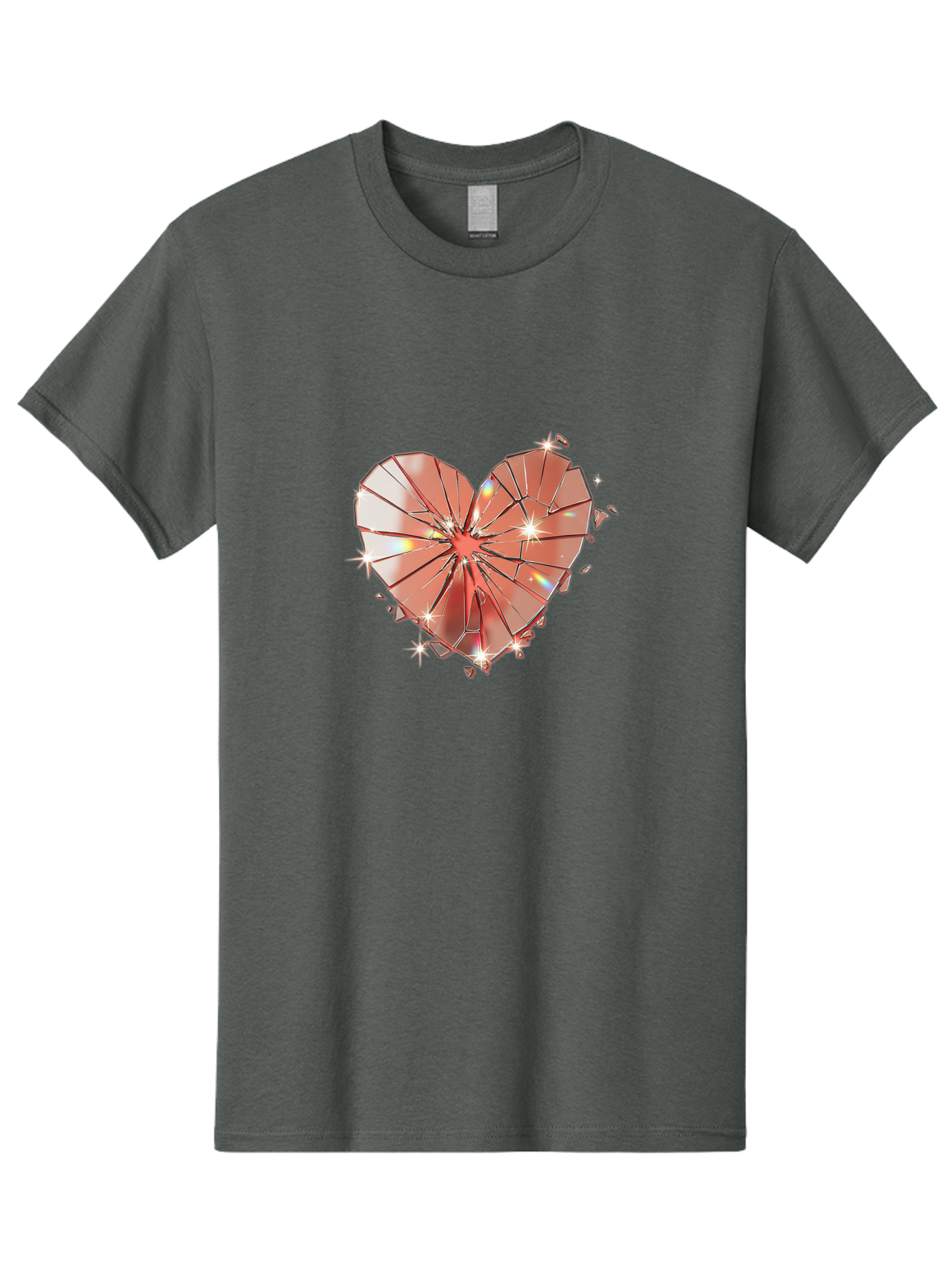 Shattered-Heart-1 Men'S Graphic Tee, 100% Cotton, Comfortable Casual Summer Wear, Machine Washable, Vintage Camera, Old Camera, Antique Camera, Black Camera, Classic Photography, Photography Equipment, Nostalgic Device, Film Camera, Camera Art Bal295 10