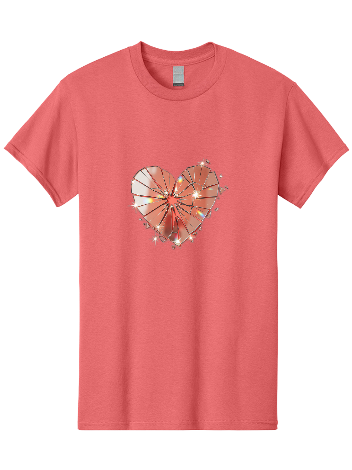 Shattered-Heart-1 Men'S Graphic Tee, 100% Cotton, Comfortable Casual Summer Wear, Machine Washable, Vintage Camera, Old Camera, Antique Camera, Black Camera, Classic Photography, Photography Equipment, Nostalgic Device, Film Camera, Camera Art Bal295 13