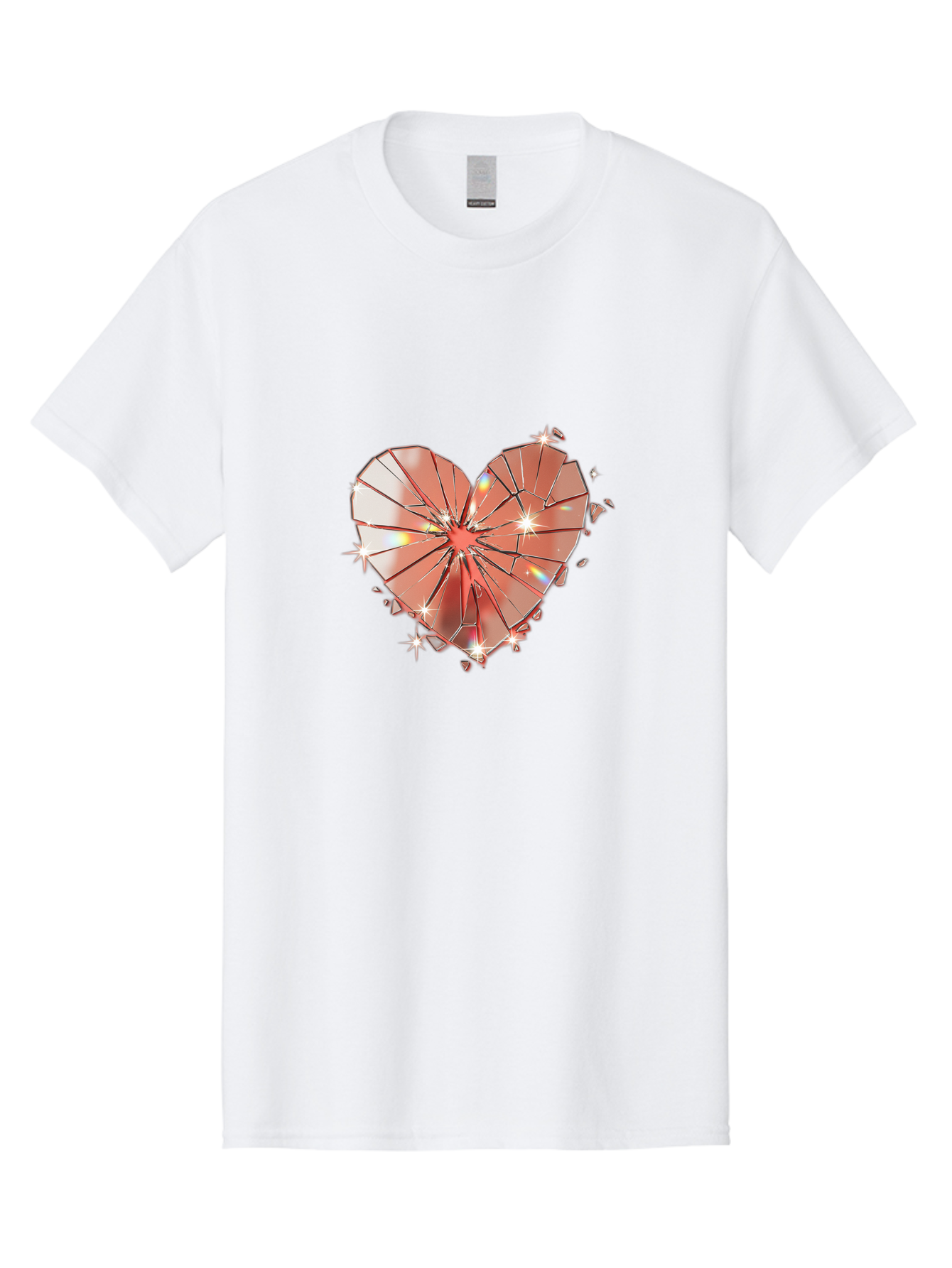 Shattered-Heart-1 Men'S Graphic Tee, 100% Cotton, Comfortable Casual Summer Wear, Machine Washable, Vintage Camera, Old Camera, Antique Camera, Black Camera, Classic Photography, Photography Equipment, Nostalgic Device, Film Camera, Camera Art Bal295 4